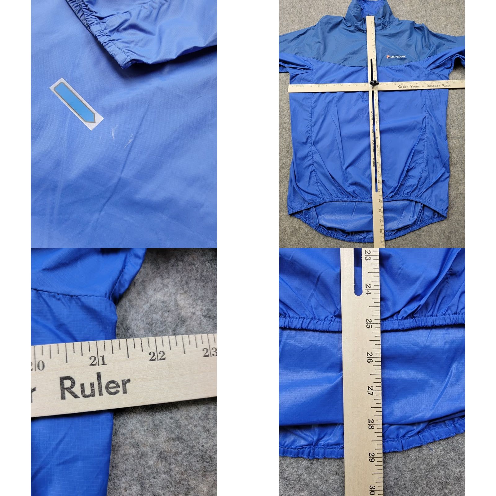 Montane Montane Jacket Mens Small Blue Pertex Microlight Windbreaker Lightweight Outdoor Size US S / EU 44-46 / 1 - 8 Thumbnail