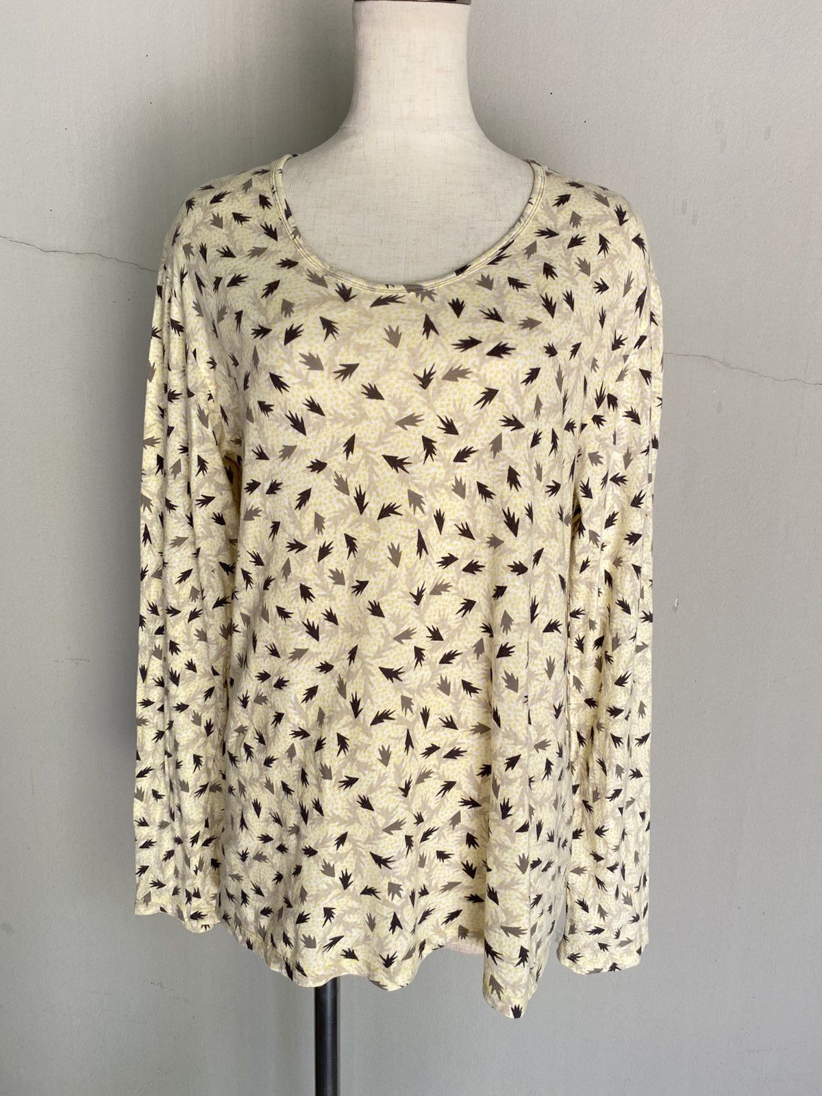 Frapbois FRAPBOIS Printed lightweight sweater Size M / US 6-8 / IT 42-44 - 4 Thumbnail