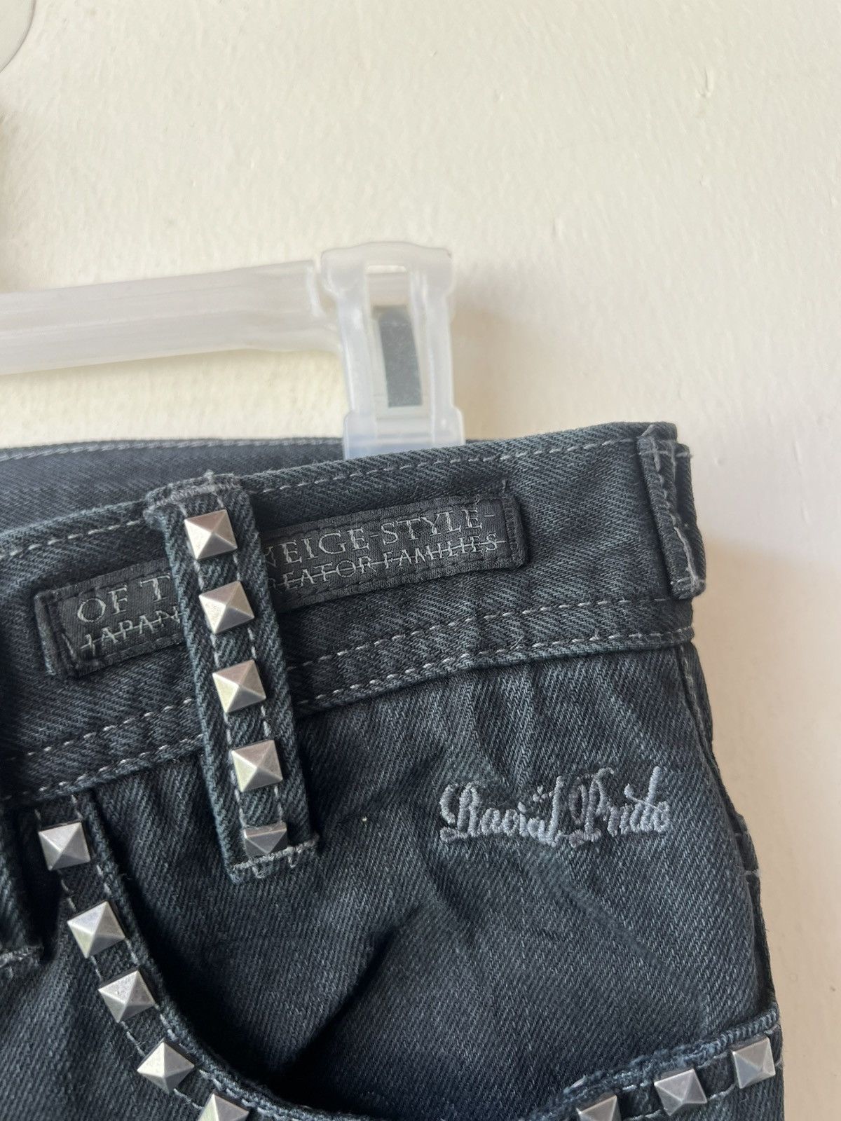 Shellac Of The Neige Style Japan Ripped Distress Denim Bootcut Jeans Size US 30 / EU 46 - 16 Thumbnail