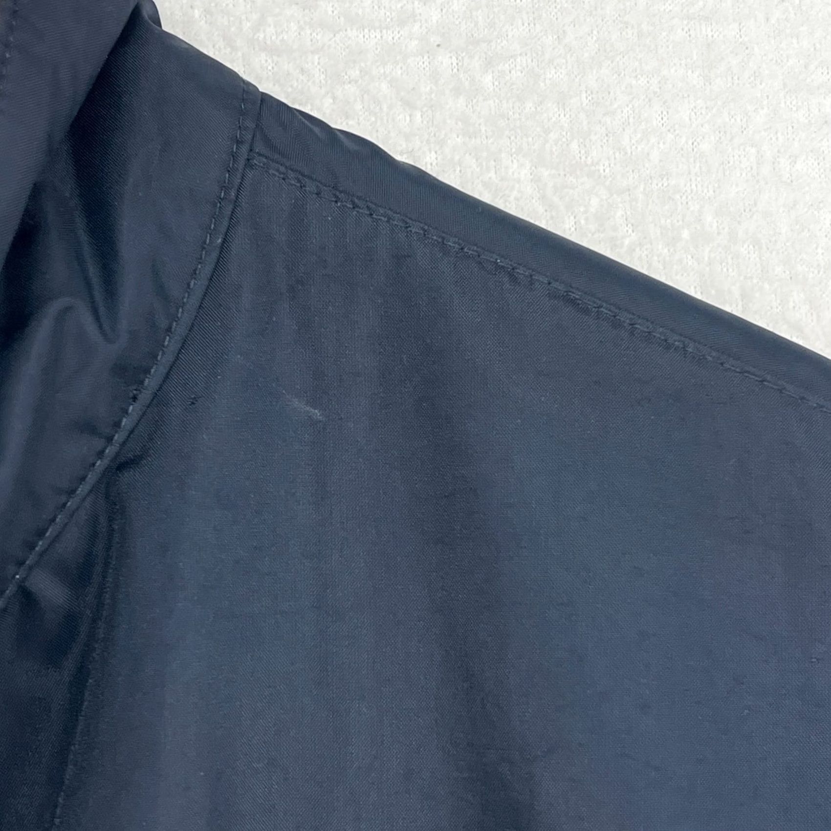 Sperry SPERRY Top Sider Windbreaker Jacket Mens L Blue Nylon 1/2 Zip Pullover Cinched Size US L / EU 52-54 / 3 - 6 Thumbnail