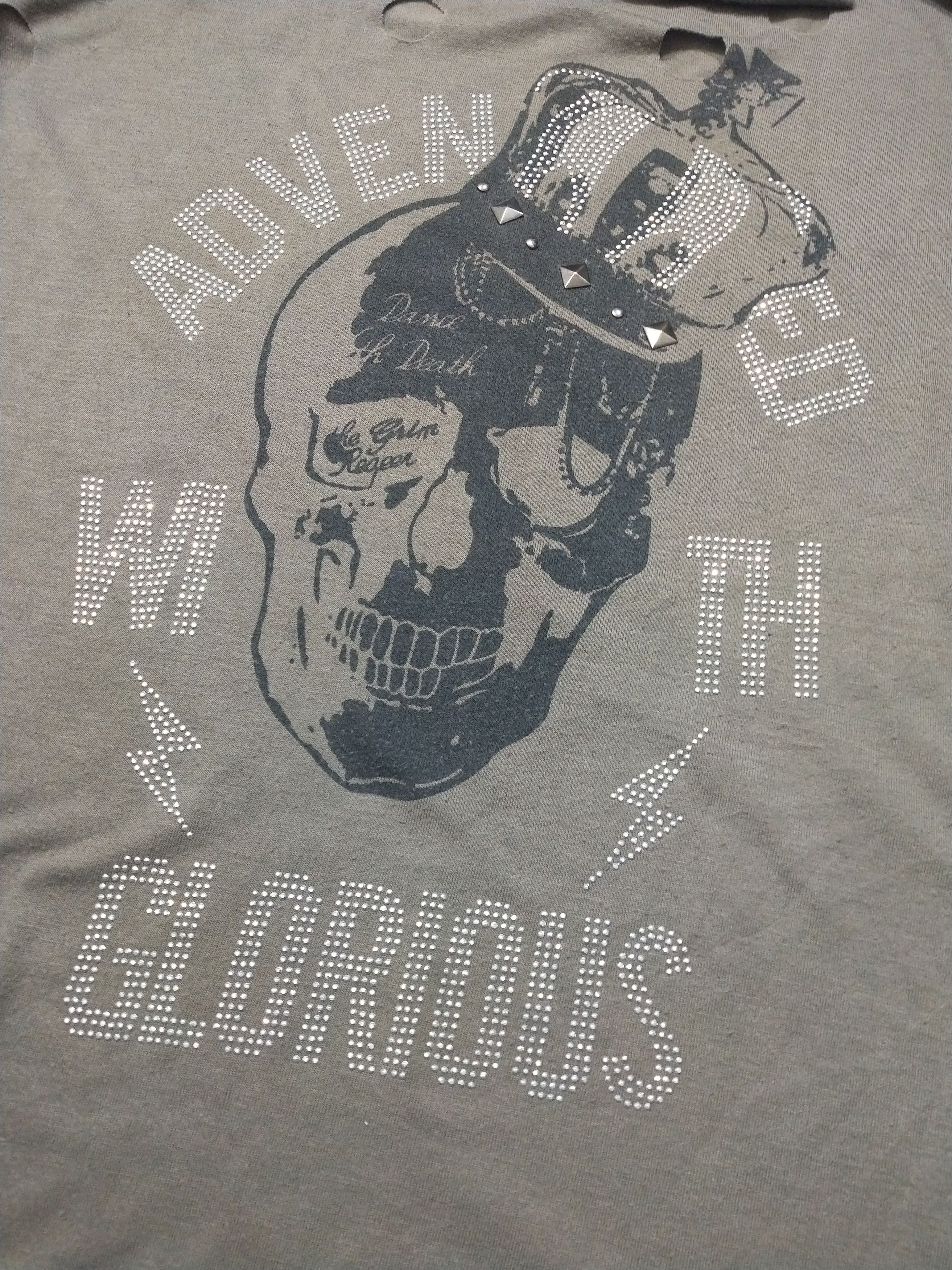 Affliction × Japanese Brand × Le Grande Bleu (L.G.B.) Tank Top Vintage Skull Size US L / EU 52-54 / 3 - 2 Thumbnail