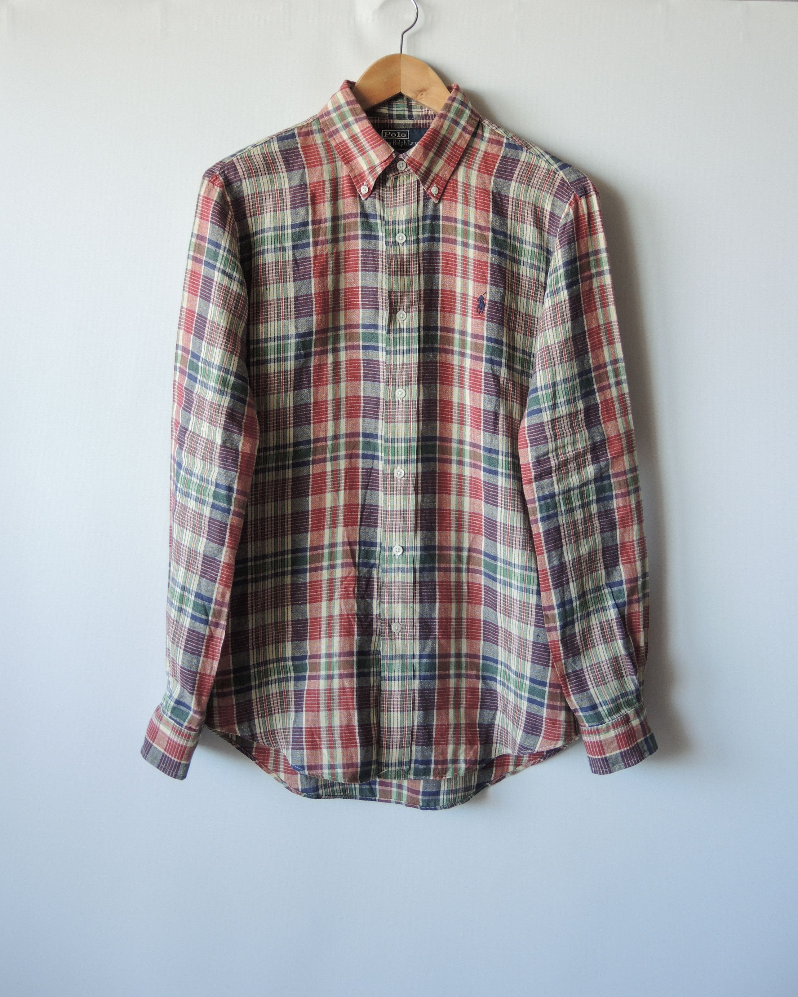 Polo Ralph Lauren Polo Ralph Lauren linen vintage shirt Size US M / EU 48-50 / 2 - 2 Thumbnail