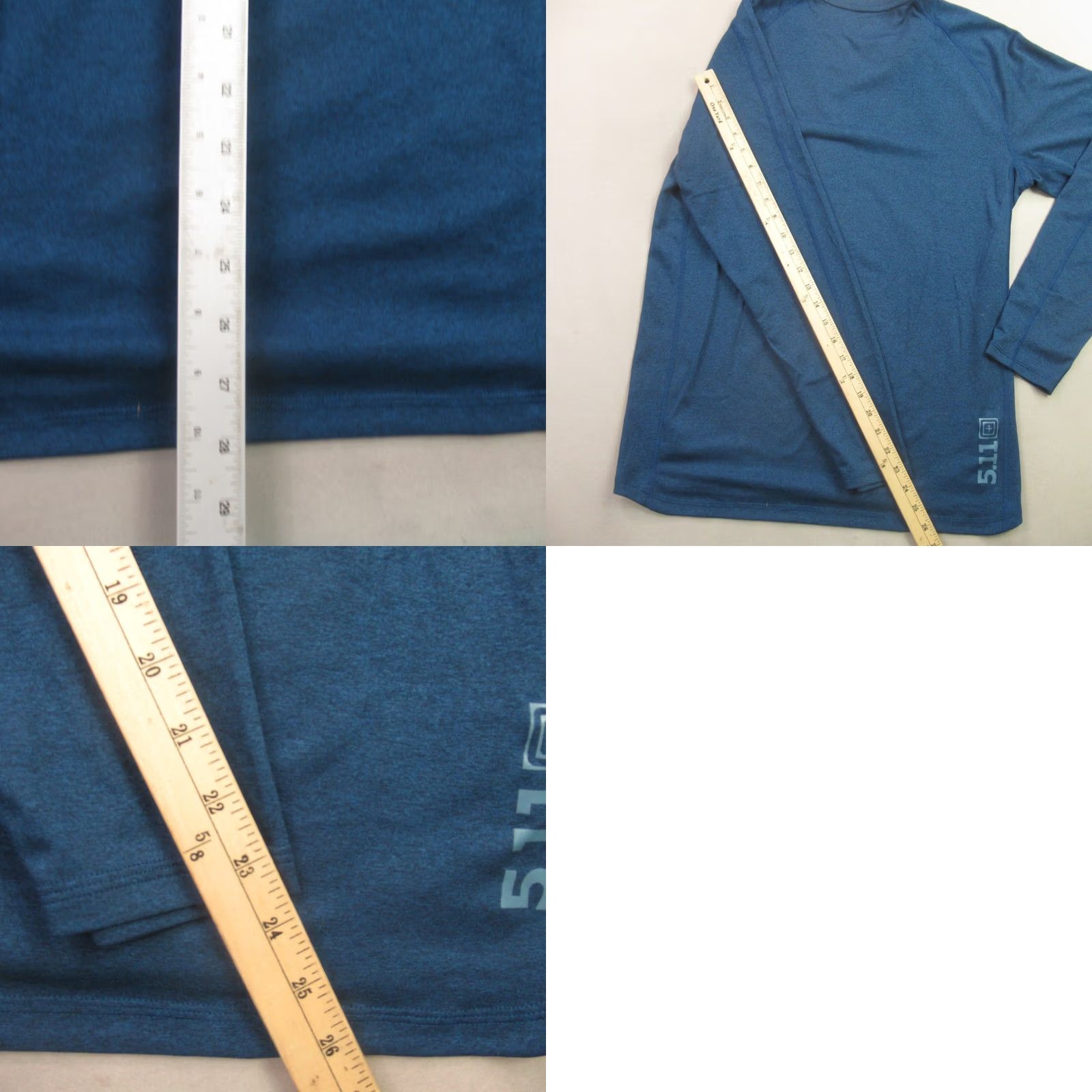 Vintage 5.11 Tactical Shirt Mens M Long Sleeve Crew Neck Blue Shirt Size US M / EU 48-50 / 2 - 8 Thumbnail