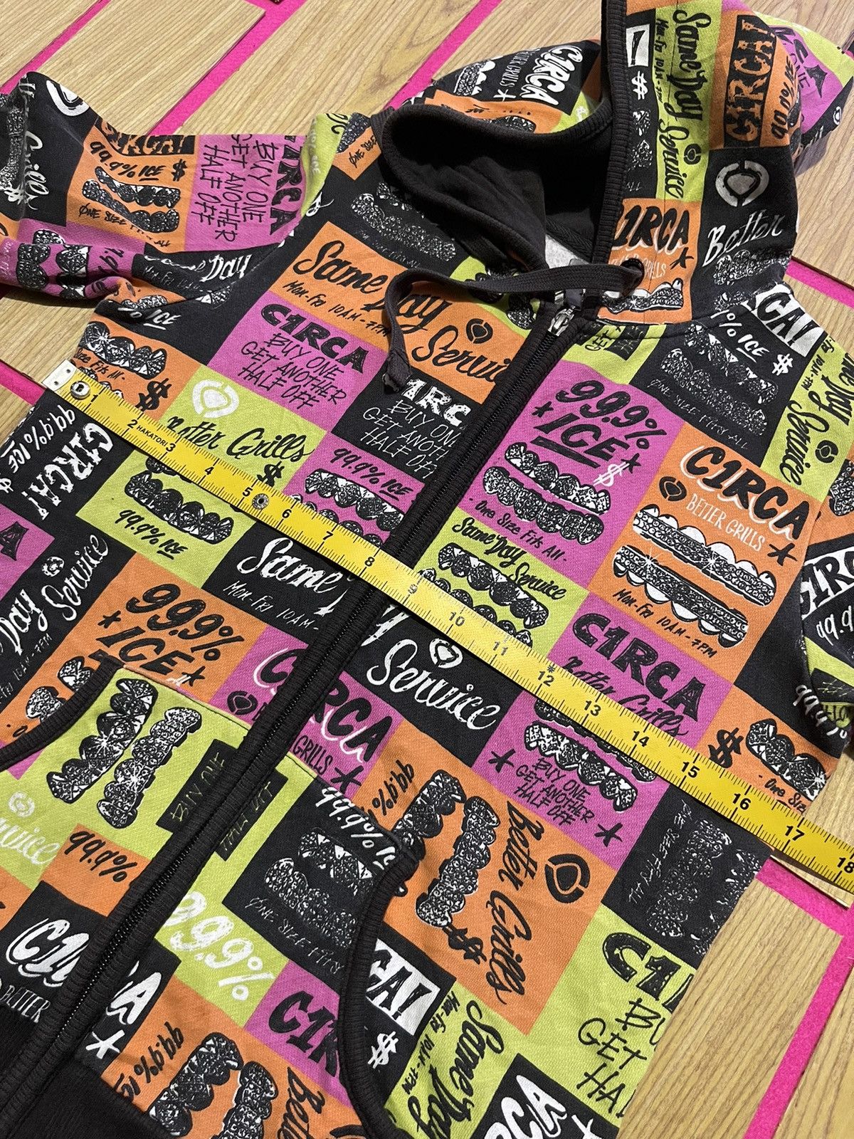 If Six Was Nine HOODIES CIRCA FULL PRINT RARE ITEM Size US M / EU 48-50 / 2 - 10 Thumbnail
