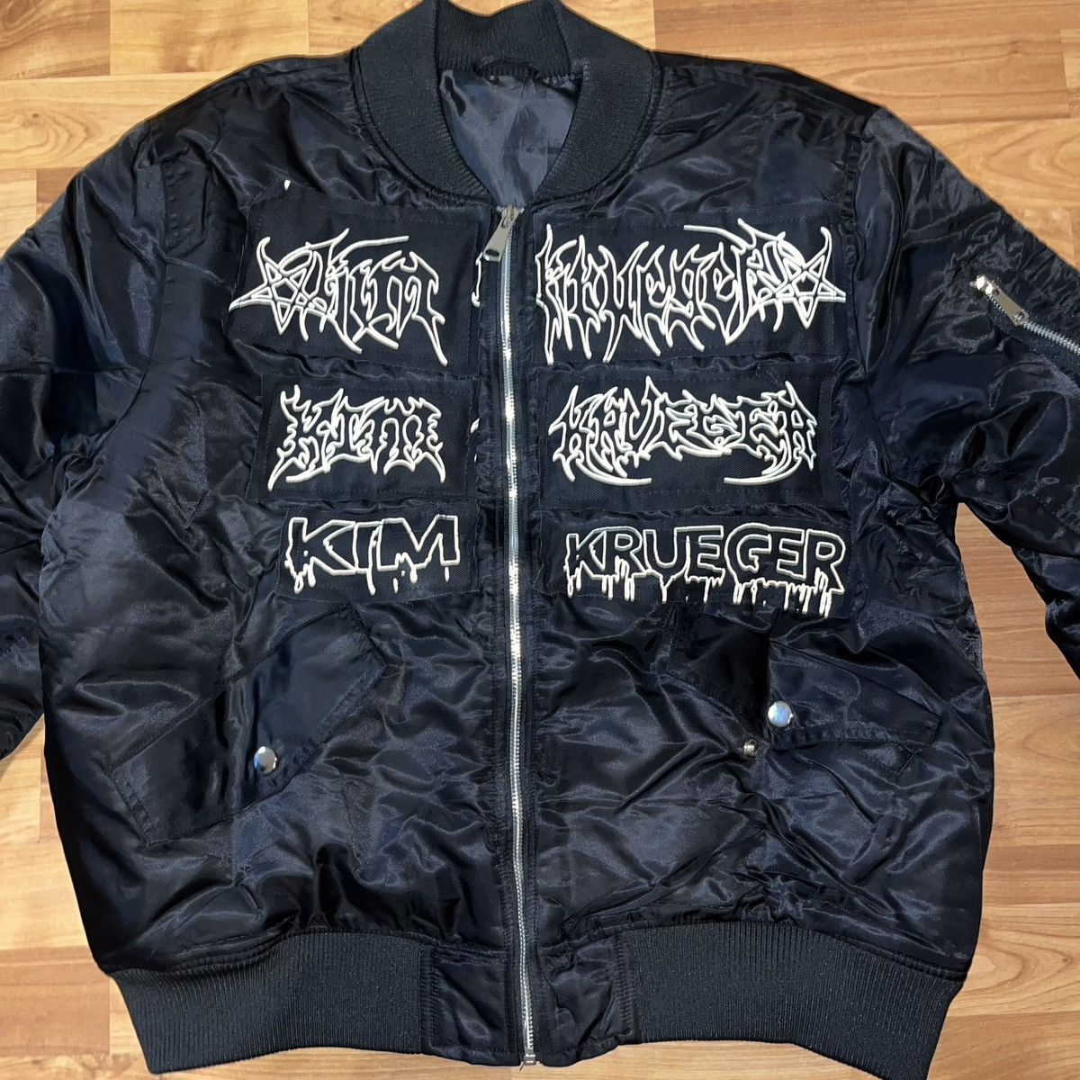 Kim Krueger Bomber Jacket - BLACK