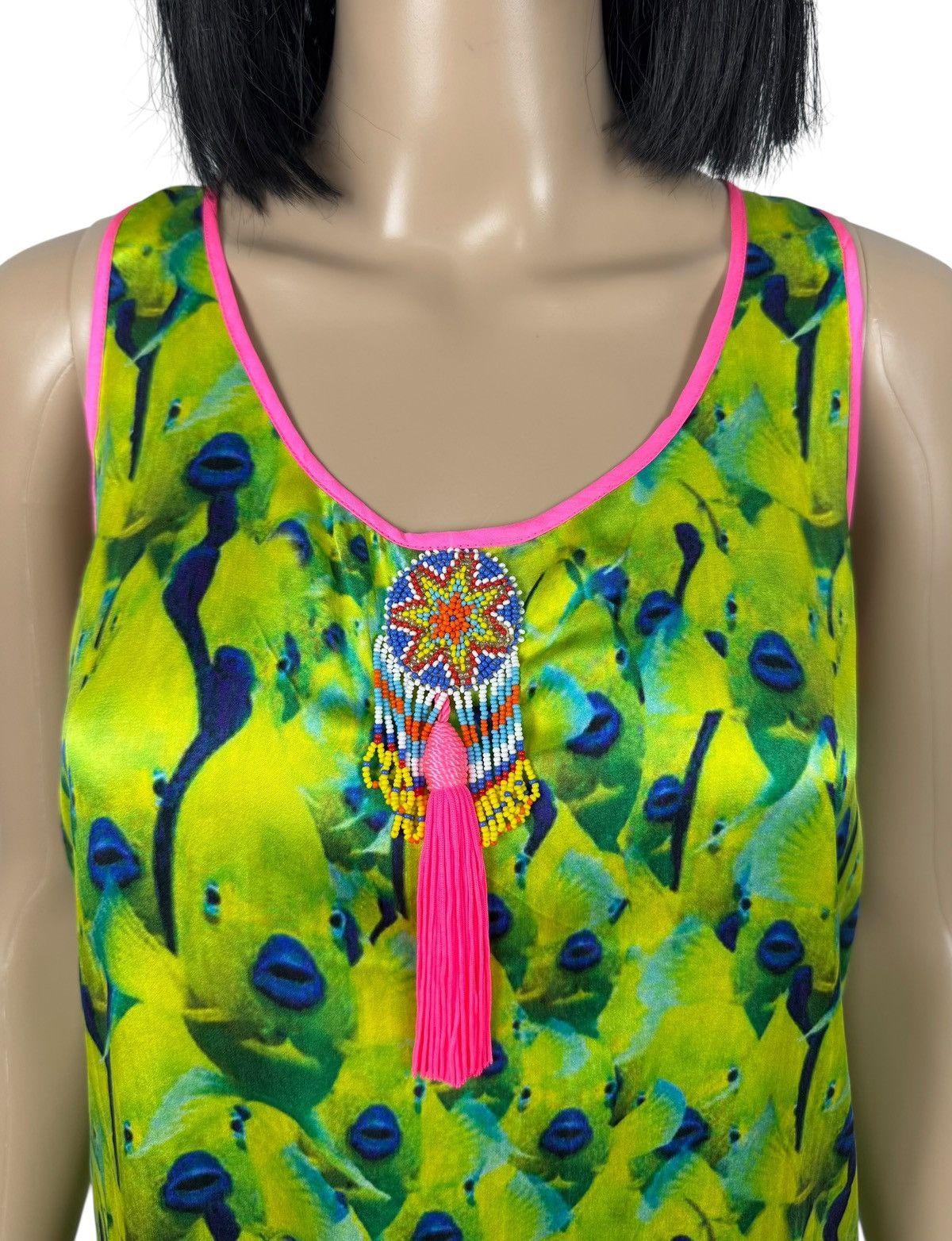 Manish Arora Manish Arora Silk Blouse Tank Top Printed Decorated size L Size L / US 10 / IT 46 - 3 Thumbnail