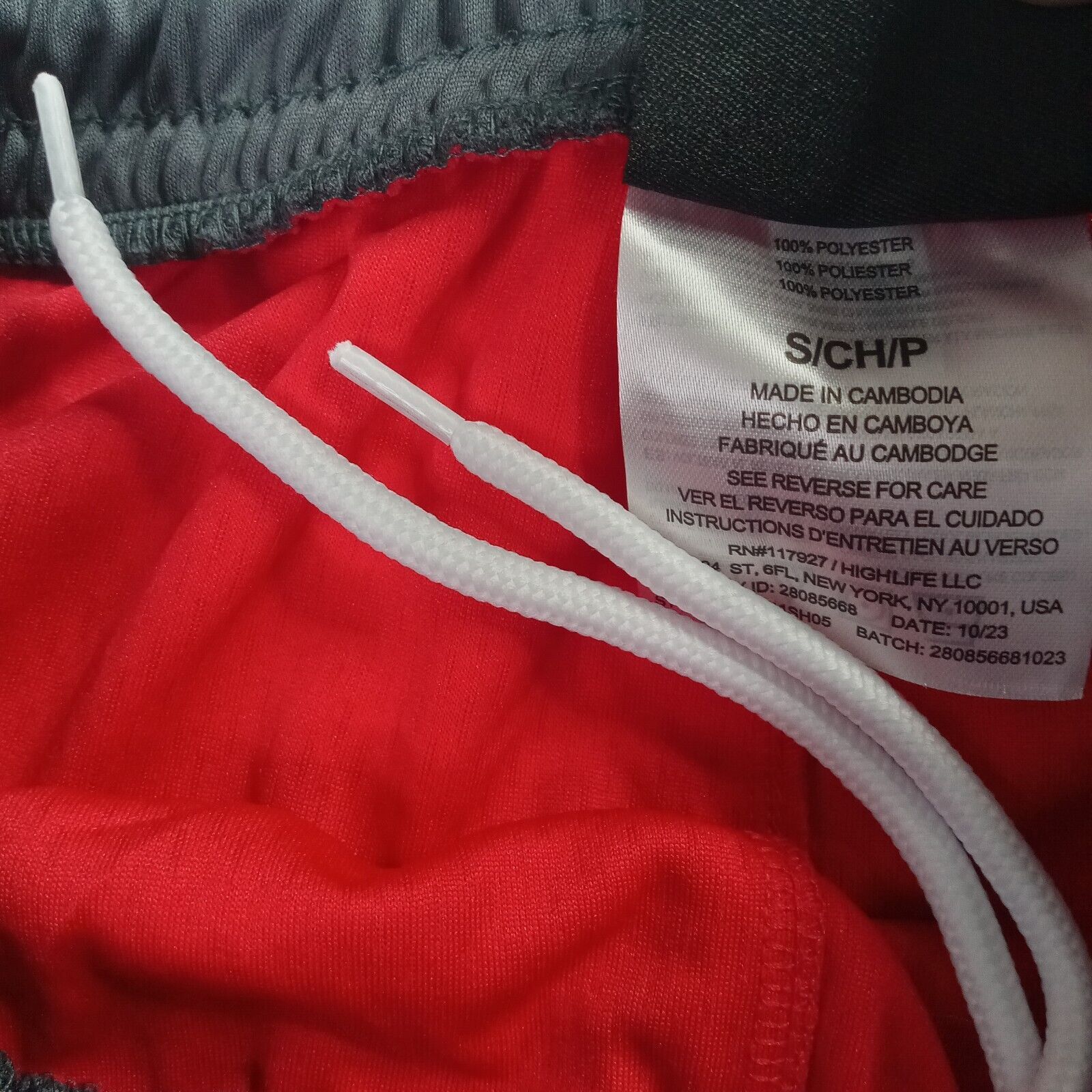 & Other Stories 2 AND1 Basketball Shorts Men's S Red Black Blue 10" Inseam Size US 30 / EU 46 - 4 Thumbnail