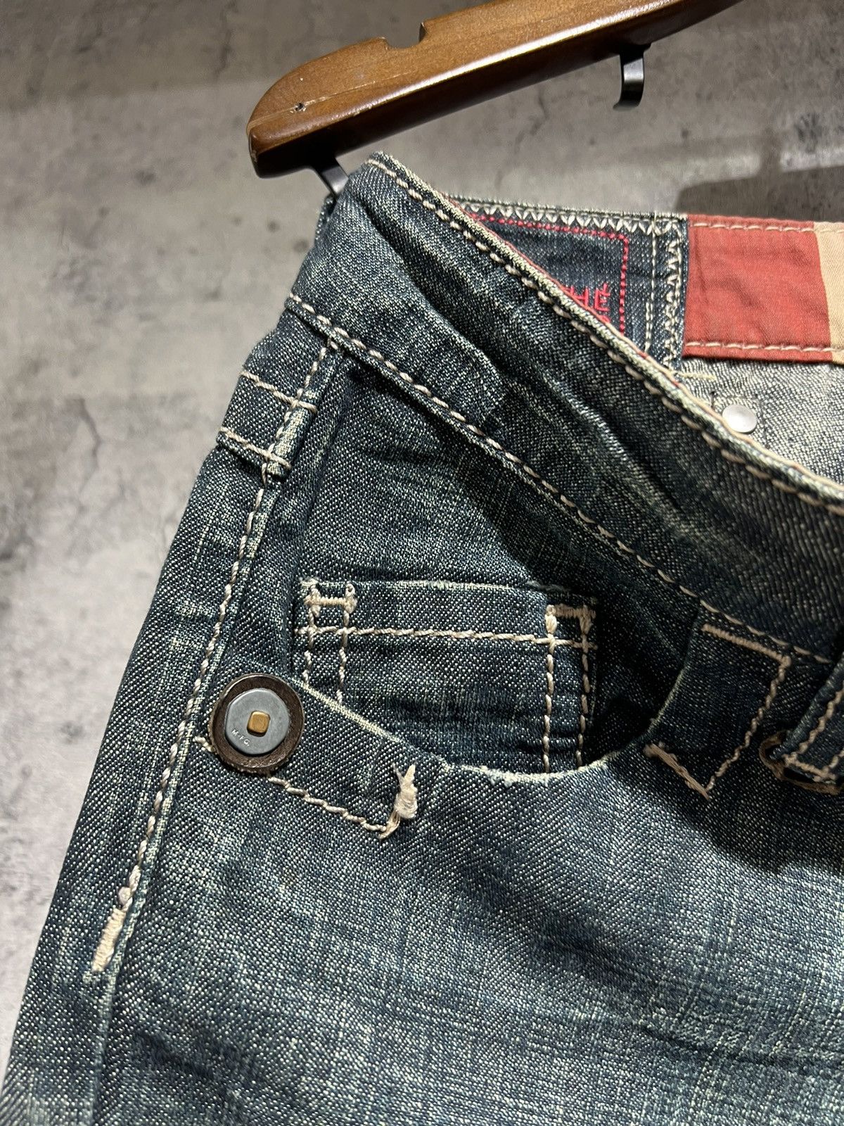 Marithe + Francois Girbaud 00’s MARITHE FRANCOIS GIRBAUD RARE VINTAGE JEANS COWBOY Size US 30 / EU 46 - 8 Thumbnail