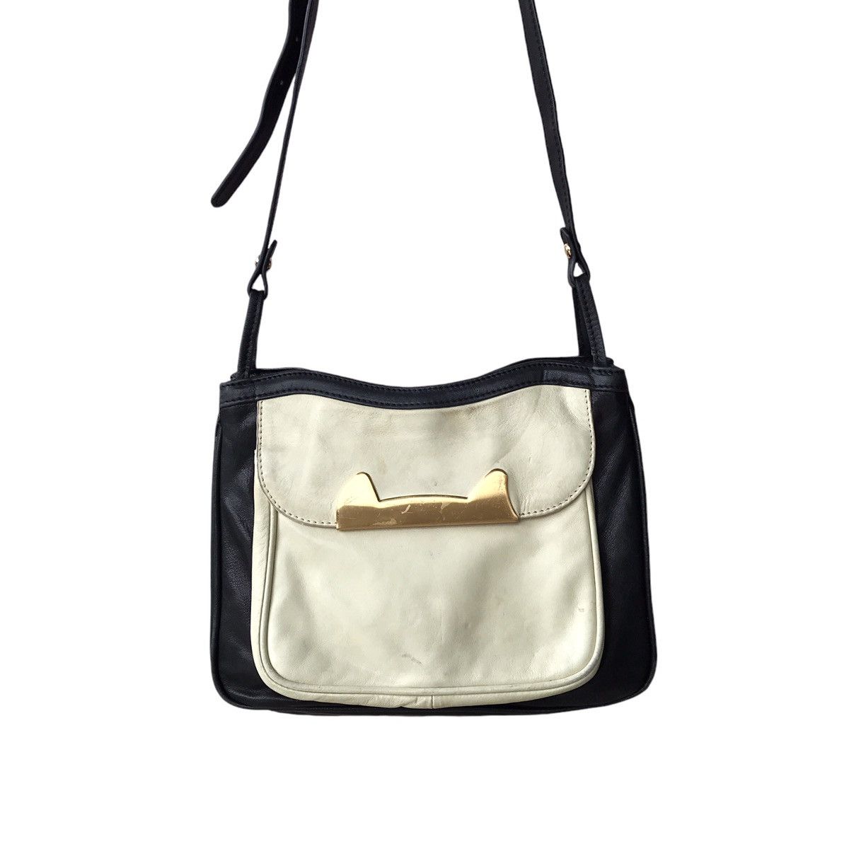 Issey Miyake × Tsumori Chisato Tsumori Chisato Issey Miyake Design Leather Crossbody Bag Size ONE SIZE - 2 Thumbnail