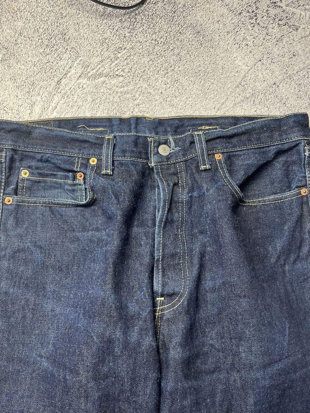 Levi's Vintage 90s Levis Blue Wash Style Baggy Jeans Y2K Rare Size US 36 / EU 52 - 6 Thumbnail