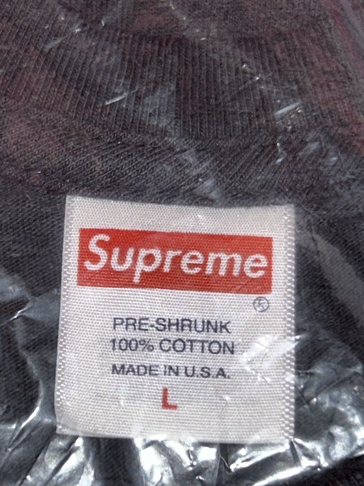 Supreme Supreme Warm Up Tee Shirt Black FW23 NEW WITH TAGS Size US L / EU 52-54 / 3 - 3 Thumbnail