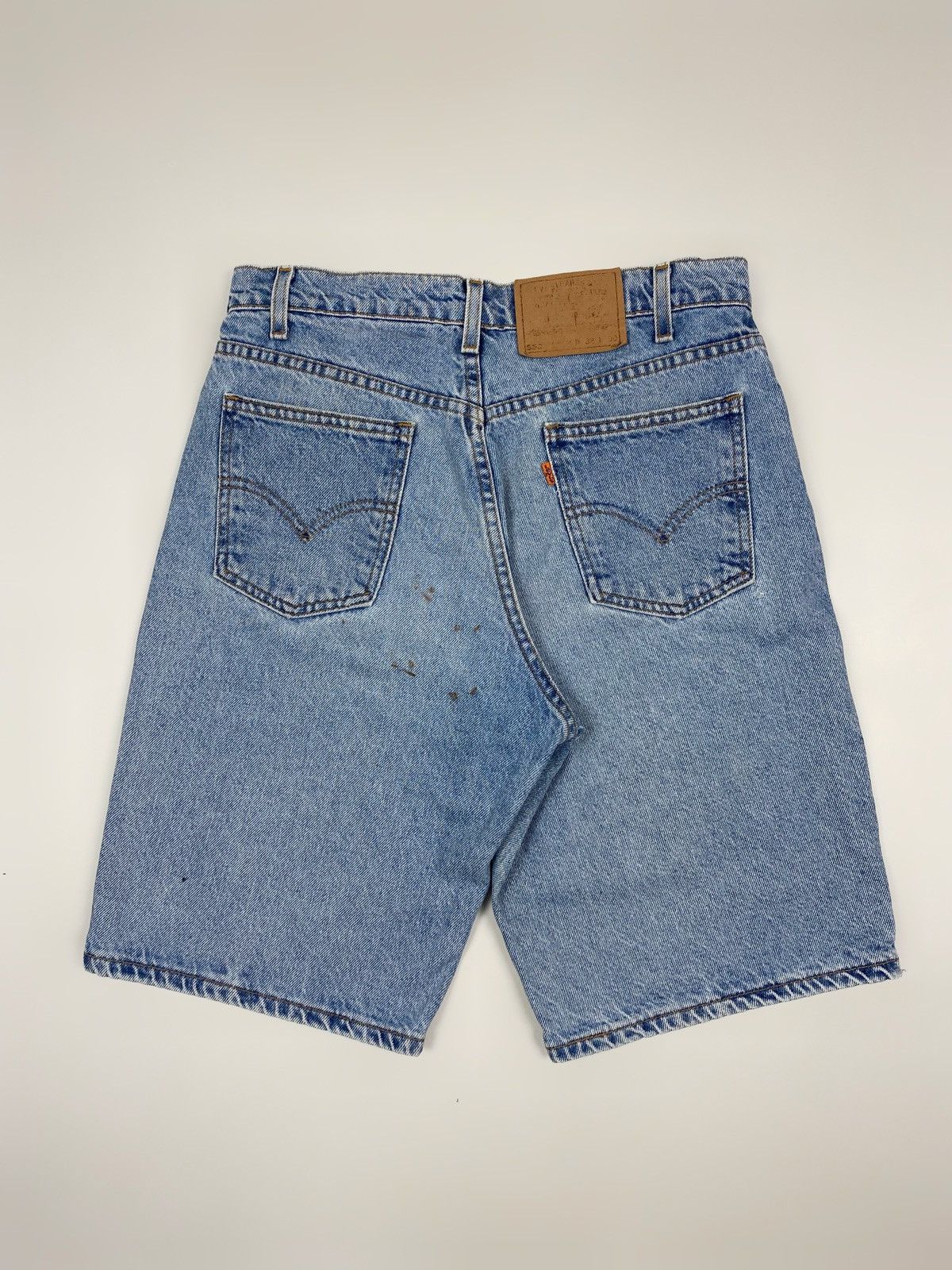 Levi's 1990’s Vintage Levi’s 550 Orange Tab Relaxed Fit Denim Jorts Size US 32 / EU 48 - 1 Thumbnail