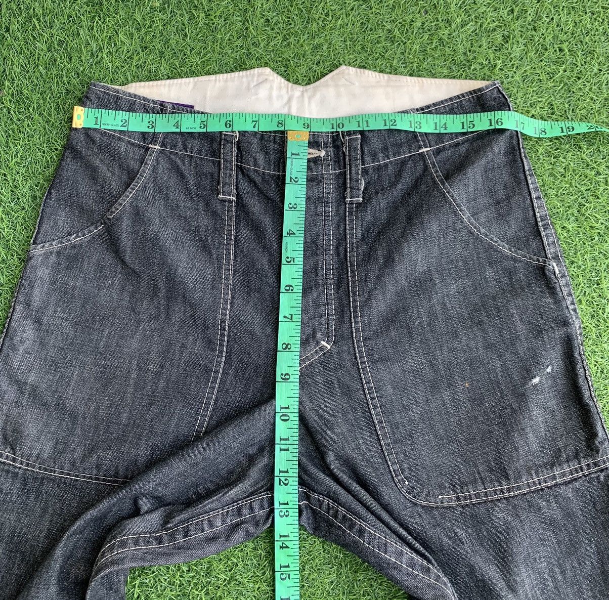 Needles 🔥Vintage Nepenthes Baker Wide Leg jeans Size US 32 / EU 48 - 13 Thumbnail