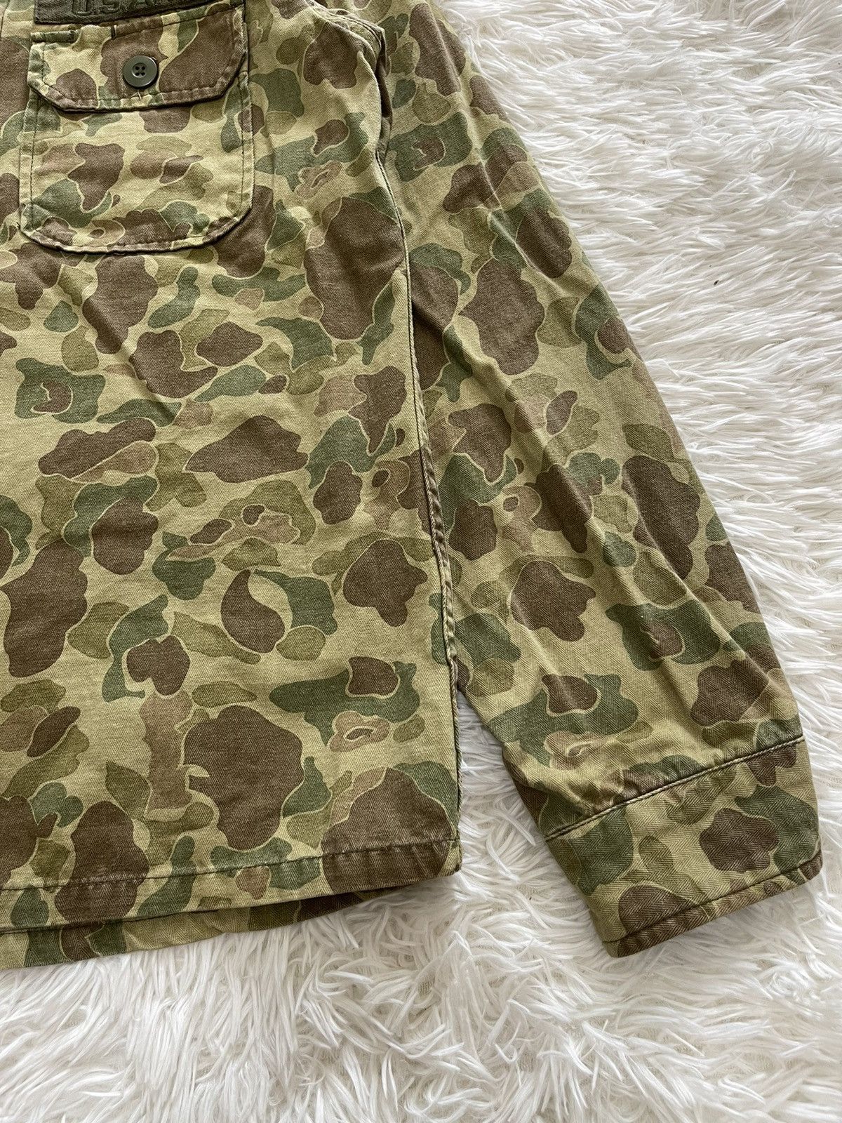 Vintage Vintage Camouflage U.S Army Special Forces Button Up Jacket Size US S / EU 44-46 / 1 - 5 Thumbnail