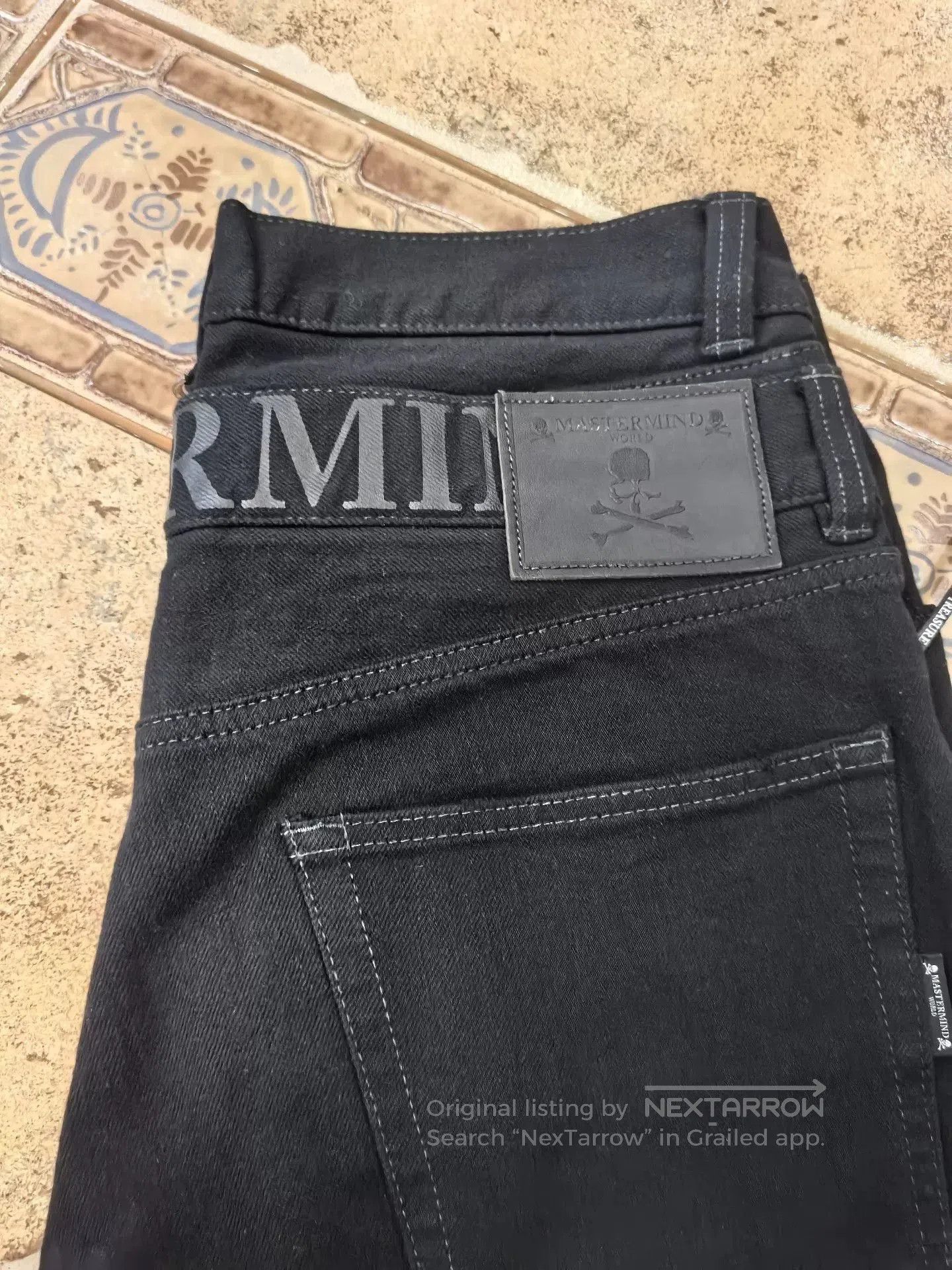 Mastermind Japan mastermind JAPAN MMJ Black Jeans L. Size US 28 / EU 44 - 3 Thumbnail