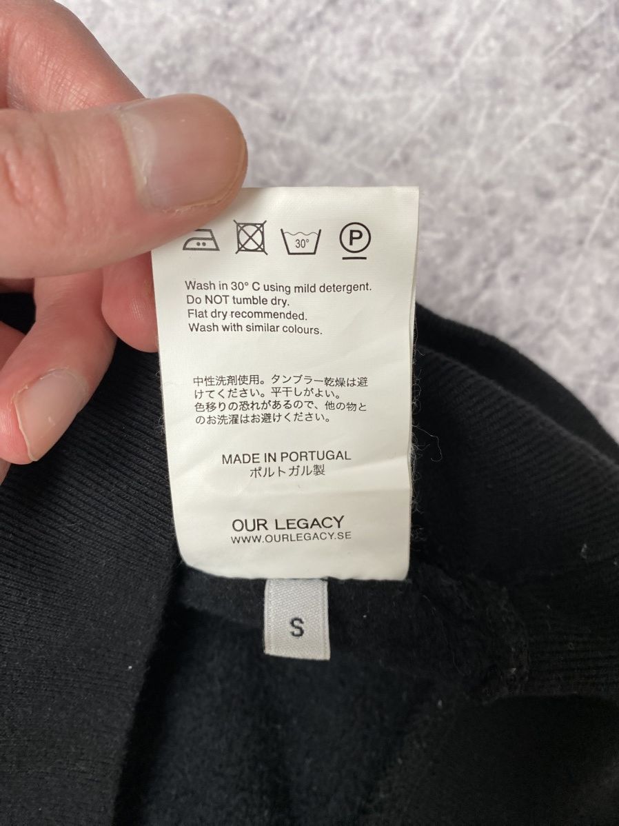 Our Legacy Vintage y2k sweatshirt Our Legacy Black emb Plants Size US S / EU 44-46 / 1 - 9 Thumbnail
