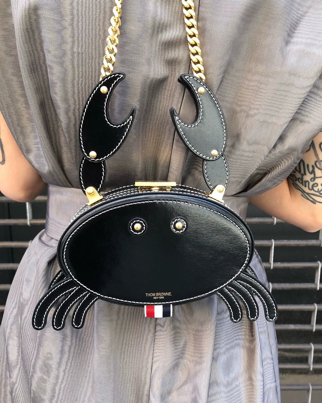 Thom Browne Thom Browne Rare Crab-Box Chain Bag Size ONE SIZE - 1 Thumbnail