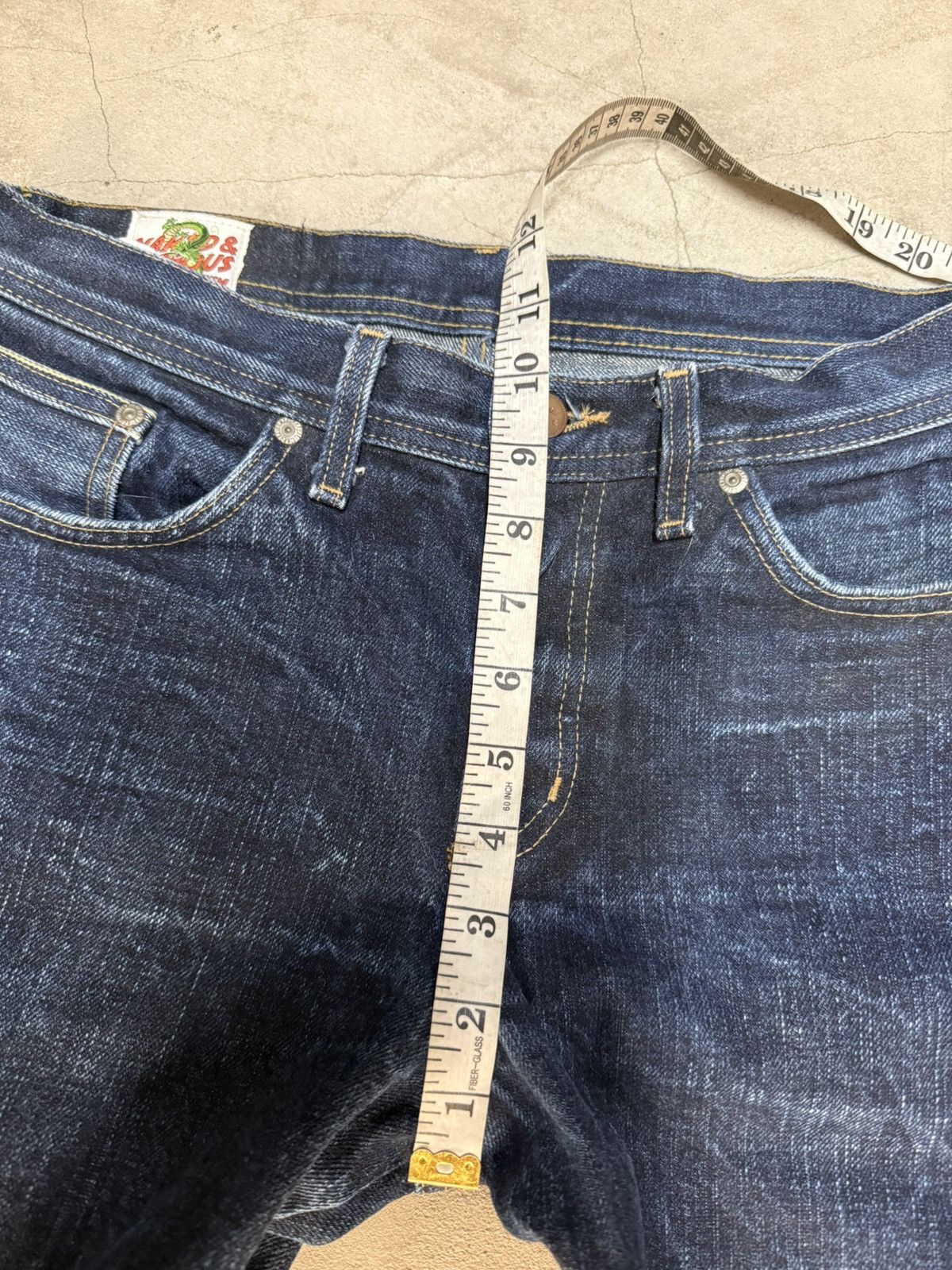 Naked & Famous Naked & Famous x Dragon Ball Z “Vegeta” Selvedge Denim Rare Size US 34 / EU 50 - 20 Thumbnail