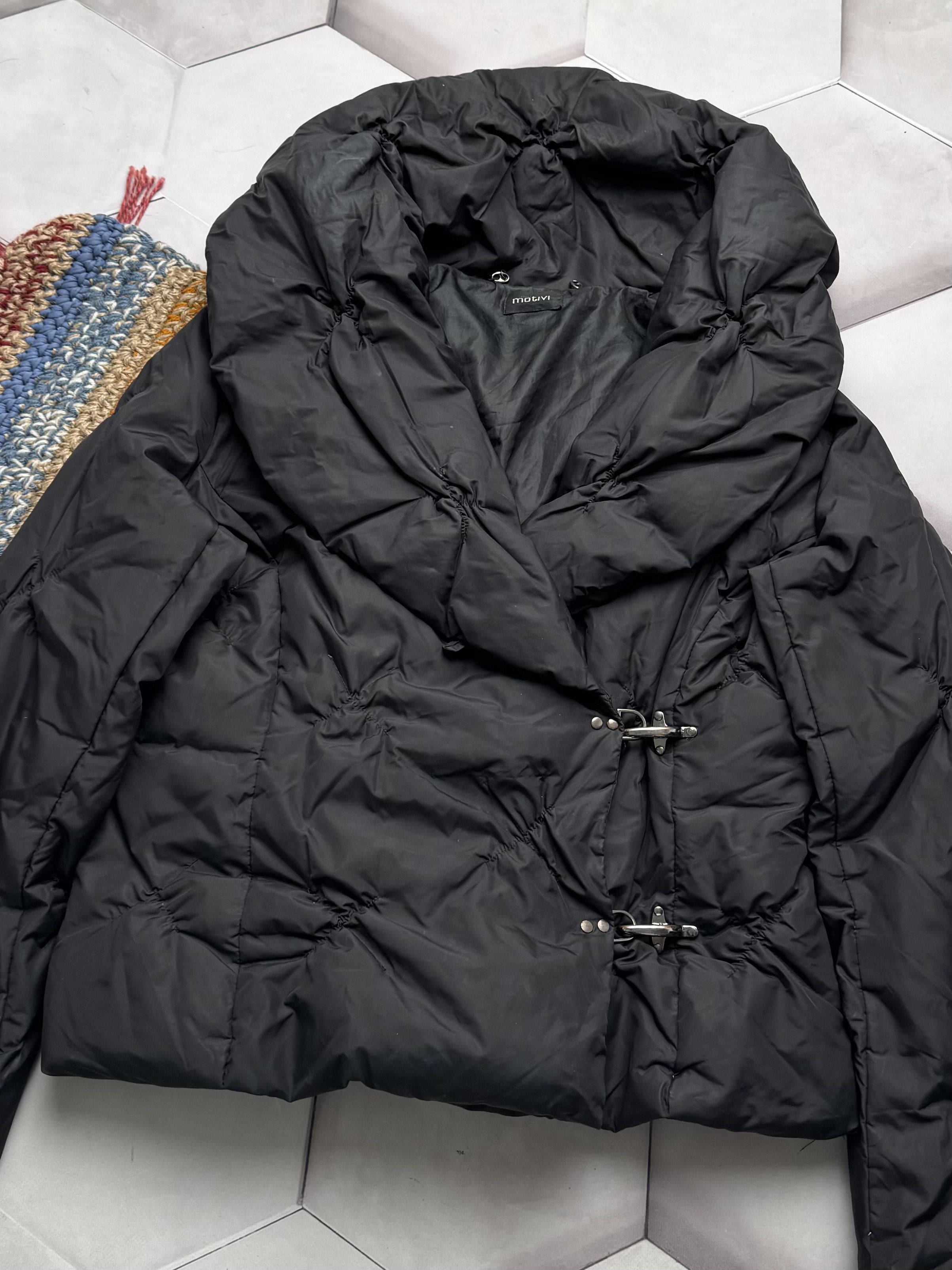 Vintage Vintage Cropped Down Puffer Jacket Size L / US 10 / IT 46 - 2 Thumbnail