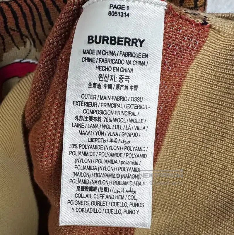 Burberry Burberry Spring Autumn Wool Long Sleeve Sweatshirt. Size M / US 6-8 / IT 42-44 - 6 Thumbnail
