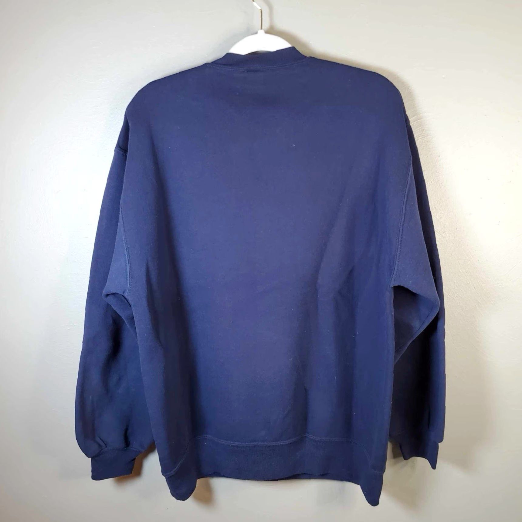 Vintage VINTAGE Russell Sweatshirt Mens Large L Made In USA Blue Pullover USA Theme Size US L / EU 52-54 / 3 - 5 Thumbnail