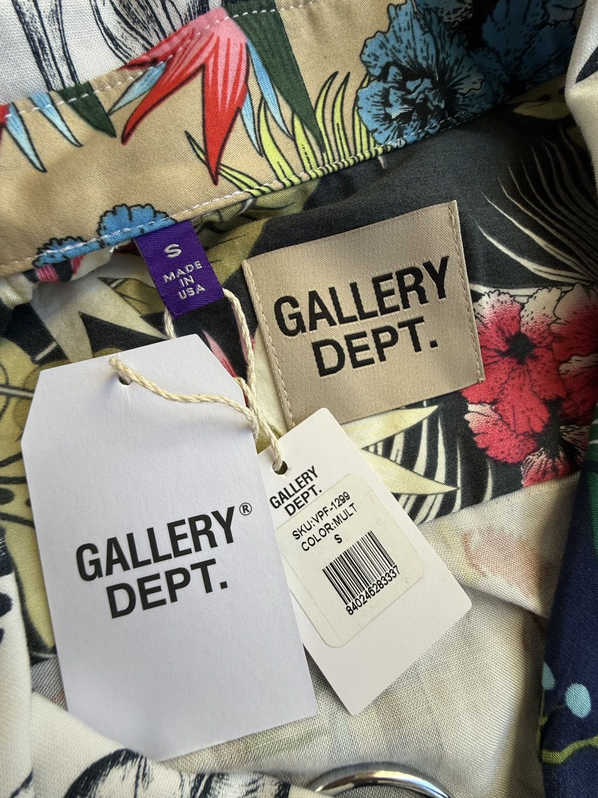 Gallery Dept. Gallery Dept Parker patchwork Hawaiian camp collar shirt S Size US S / EU 44-46 / 1 - 20 Thumbnail