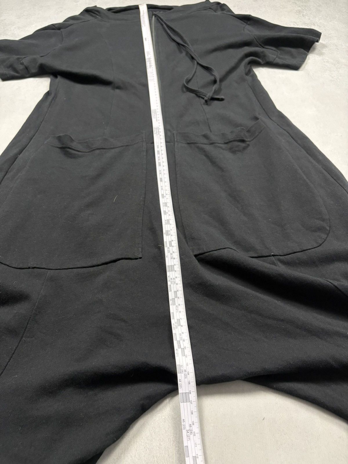 Rundholz Studio Rundholz Black Label Cropped Jumpsuit Avant Garde Y2K Size 34" / US 12 / IT 48 - 19 Thumbnail