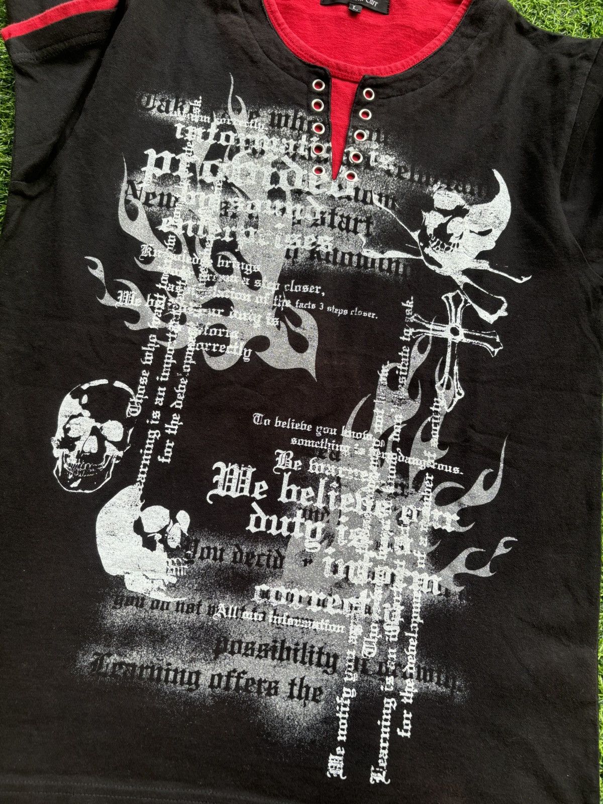 Hysteric Glamour Y2k Beaumont Carr Skull Ifsixwasnine Punk Style Size US L / EU 52-54 / 3 - 2 Thumbnail