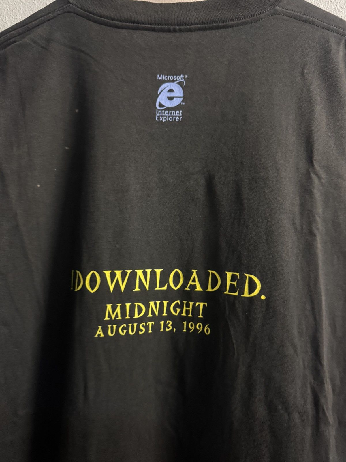 Microsoft Microsoft Internet Explorer vintage Promo tee Size US XL / EU 56 / 4 - 4 Thumbnail