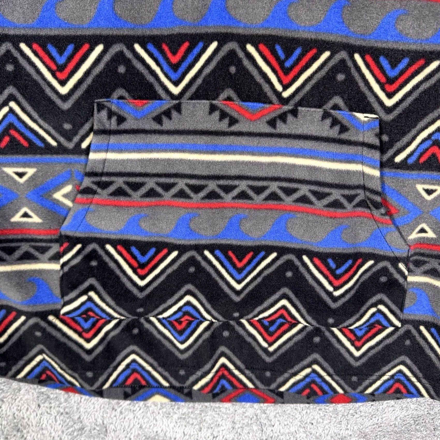 O'Neill O'Neill Hoodie Mens M Southwestern Aztec Henley Standard Fit Pullover Fleece Size US M / EU 48-50 / 2 - 6 Thumbnail