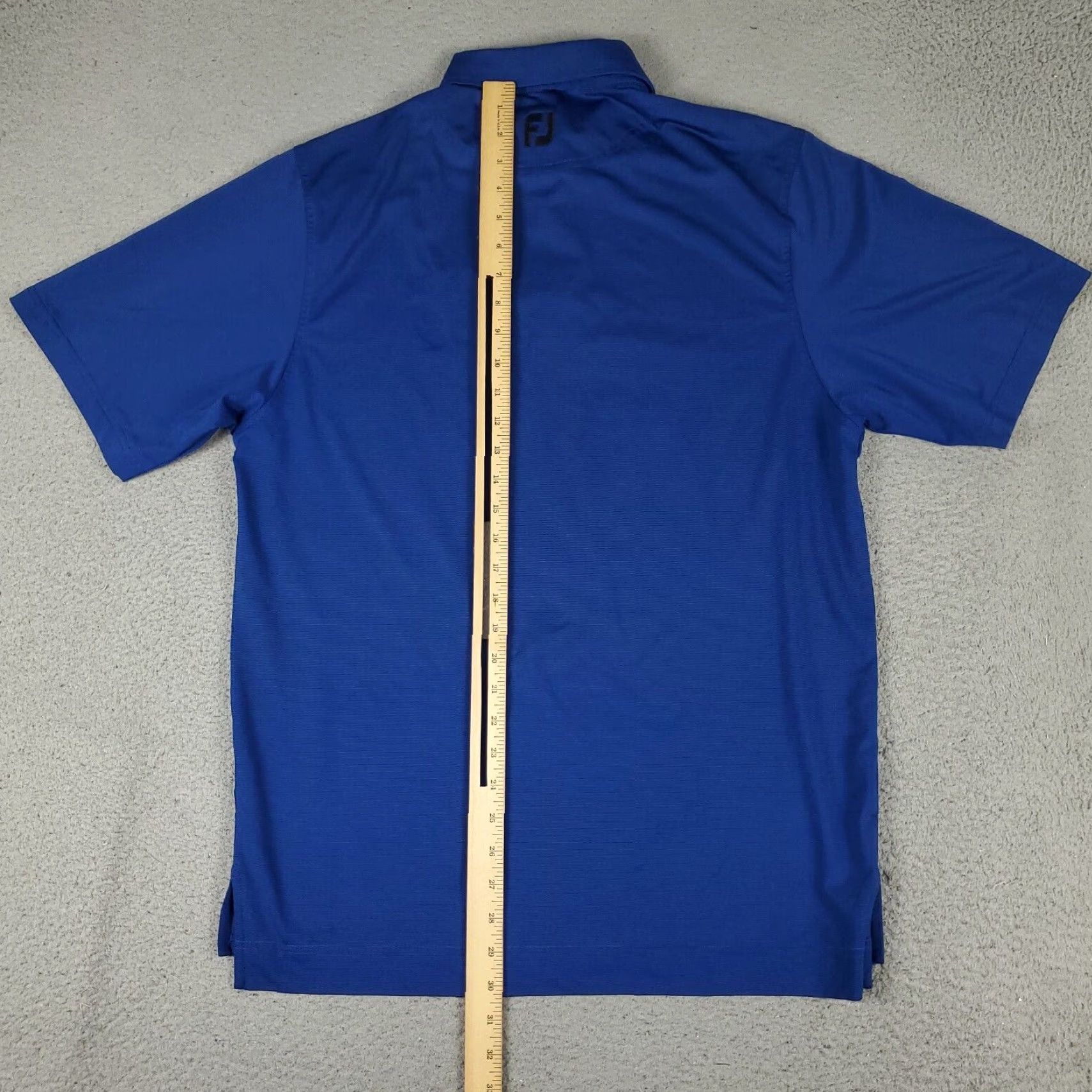 Footjoy FJ Polo Shirt Mens Size Medium Blue Golf Casual Short Sleeve Shirt Size US M / EU 48-50 / 2 - 4 Thumbnail