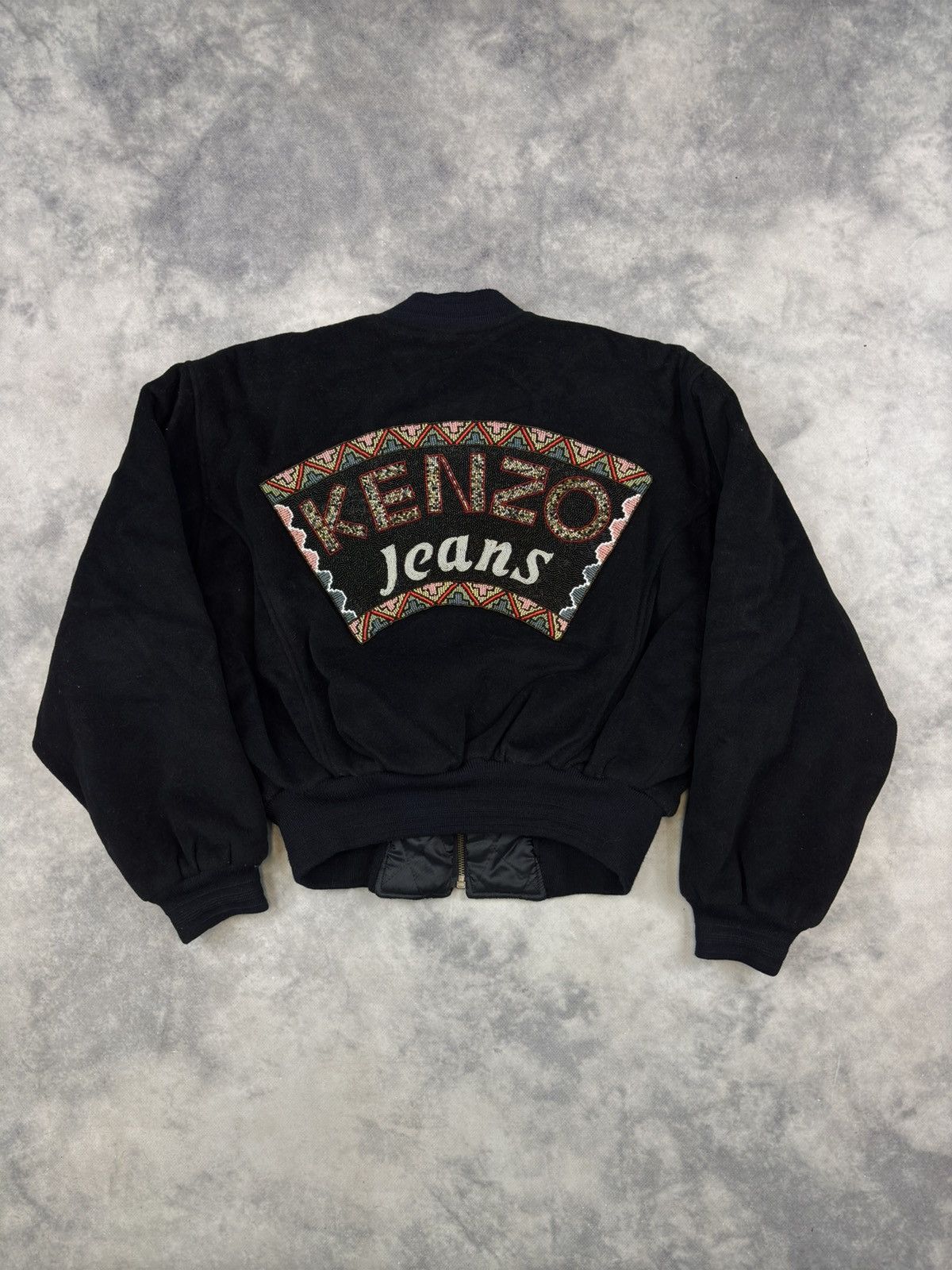 Japanese Brand × Kenzo × Vintage Vintage Kenzo Jeans Bomber Jacket Avant Garde Casual Archive Size US M / EU 48-50 / 2 - 1 Thumbnail