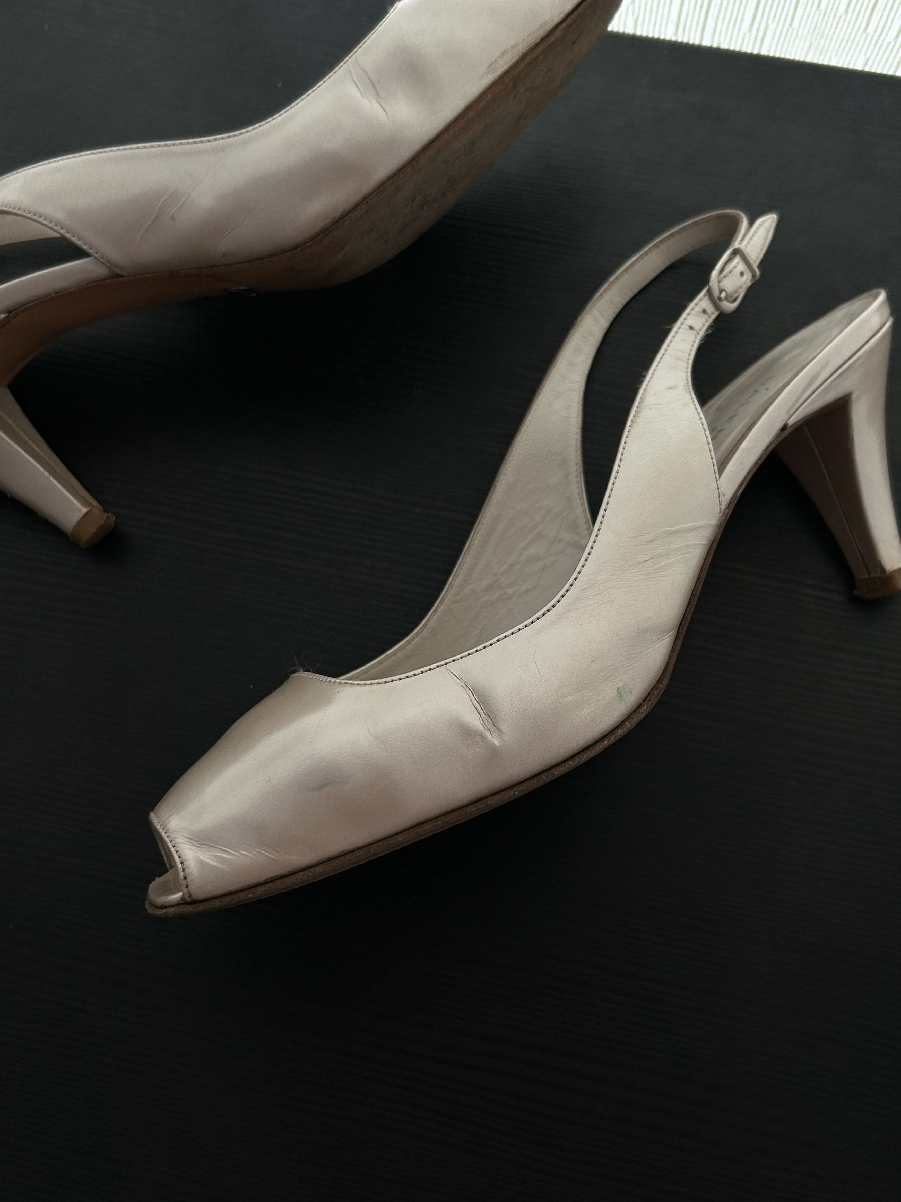 Balenciaga Balenciaga Open-Toe Slingback Heels Size US 9 / IT 39 - 5 Thumbnail