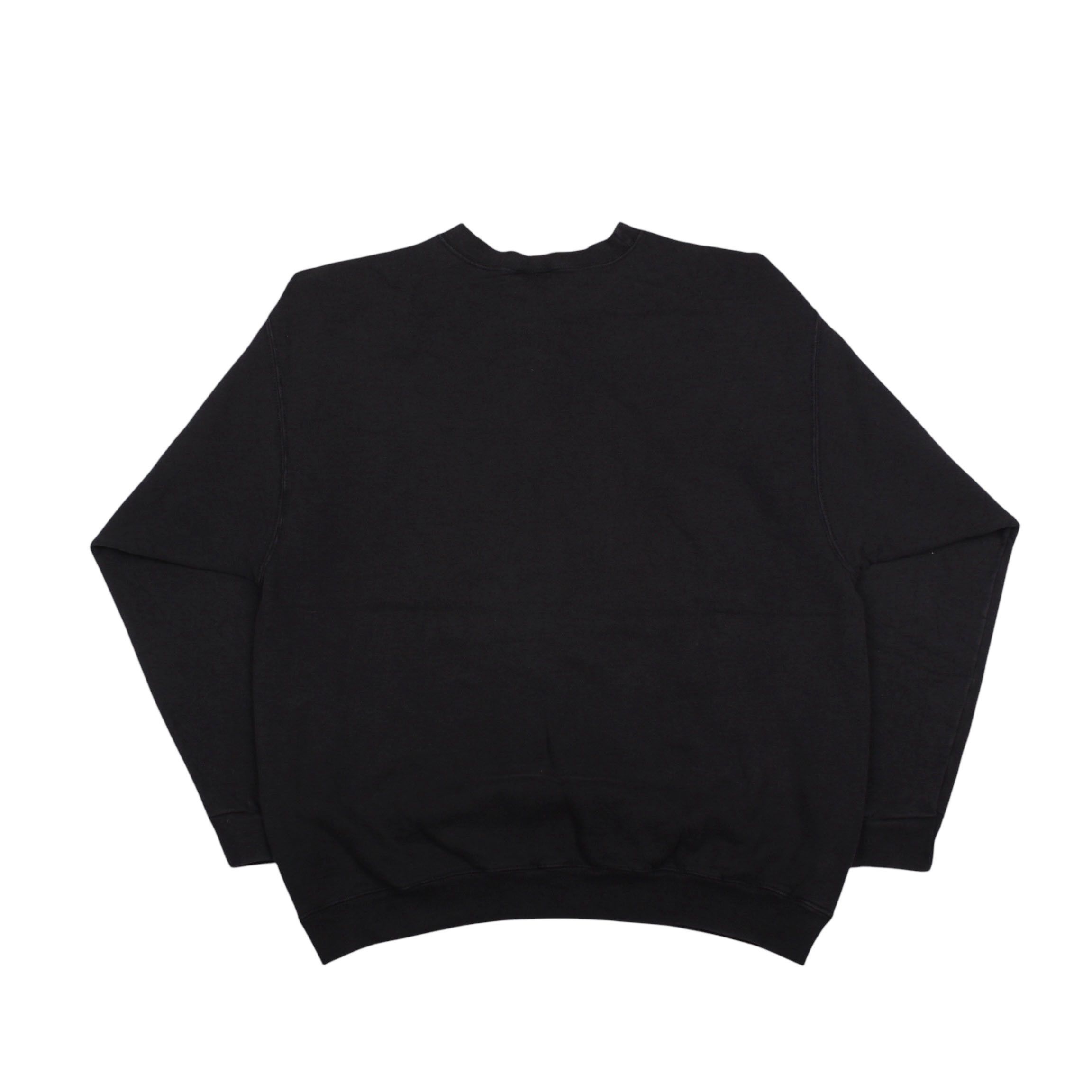 Nike × Vintage Vintage 90s Nike Sweatshirt Crewneck Black Size US M / EU 48-50 / 2 - 3 Thumbnail