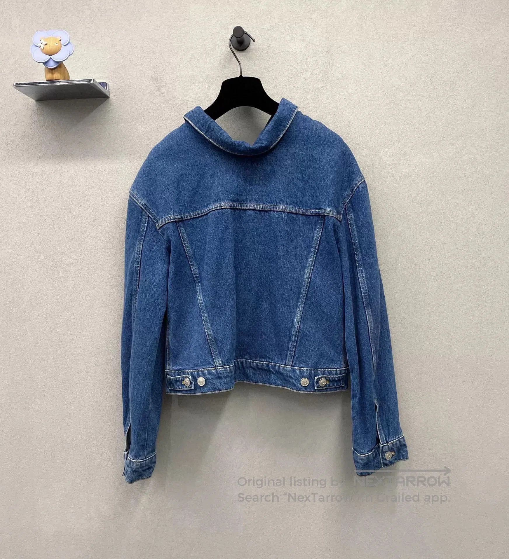 Balenciaga Balenciaga Blue Denim Jacket. Size XS / US 0-2 / IT 36-38 - 2 Thumbnail