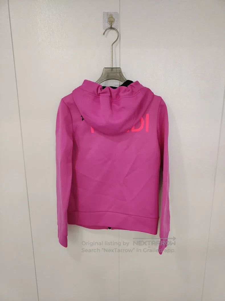 Fendi Fendi Hooded zip-up jacket, pink, sporty and casual Size XS / US 0-2 / IT 36-38 - 2 Thumbnail