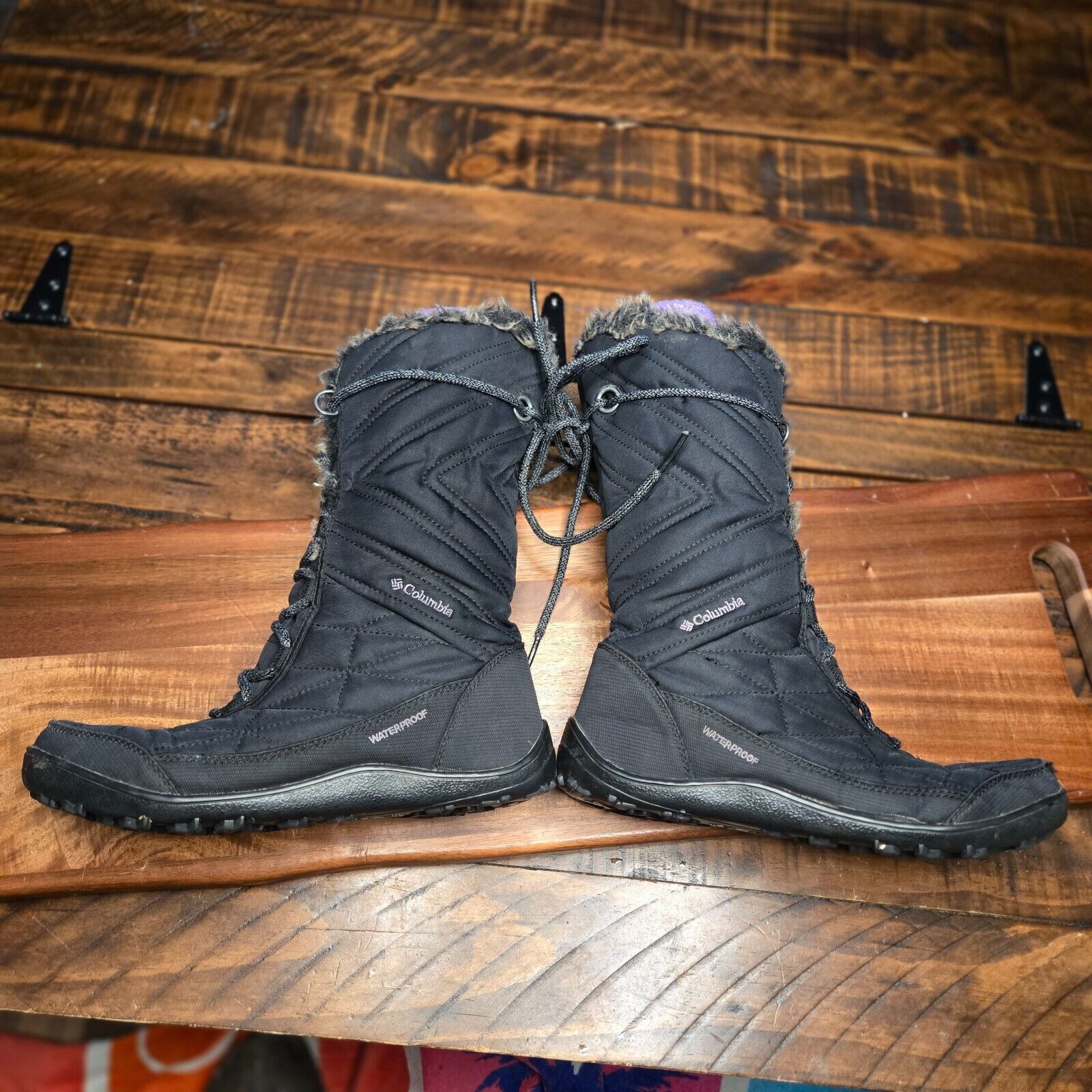 Columbia Columbia Minx Mid III Boots Women’s Size 7.5 Black Gray BB3 Size US 5.5 / IT 35.5 - 3 Thumbnail