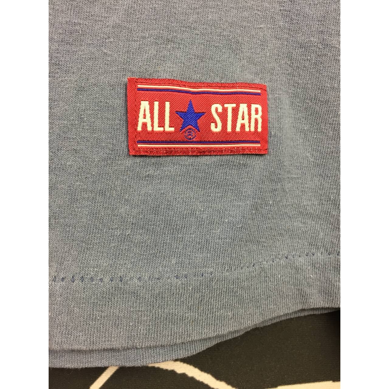 Converse × Vintage Vtg 90s Converse All Star Chuck Taylor Single Stitch Tee Size US M / EU 48-50 / 2 - 9 Thumbnail