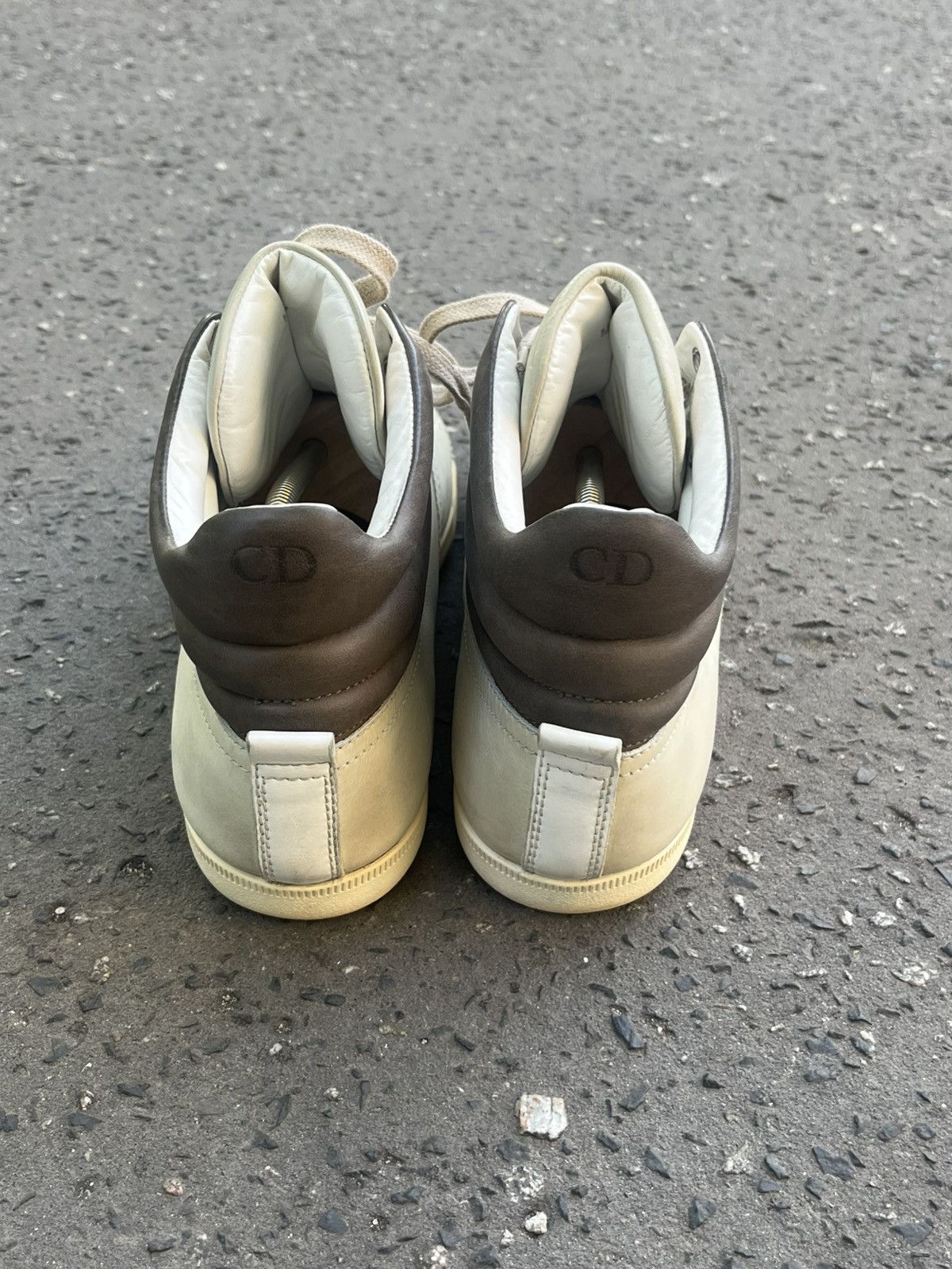 Dior AW12 Dior Homme Hightop GAT sneakers by KVA Hightops hedi Size US 11 / EU 44 - 14 Thumbnail