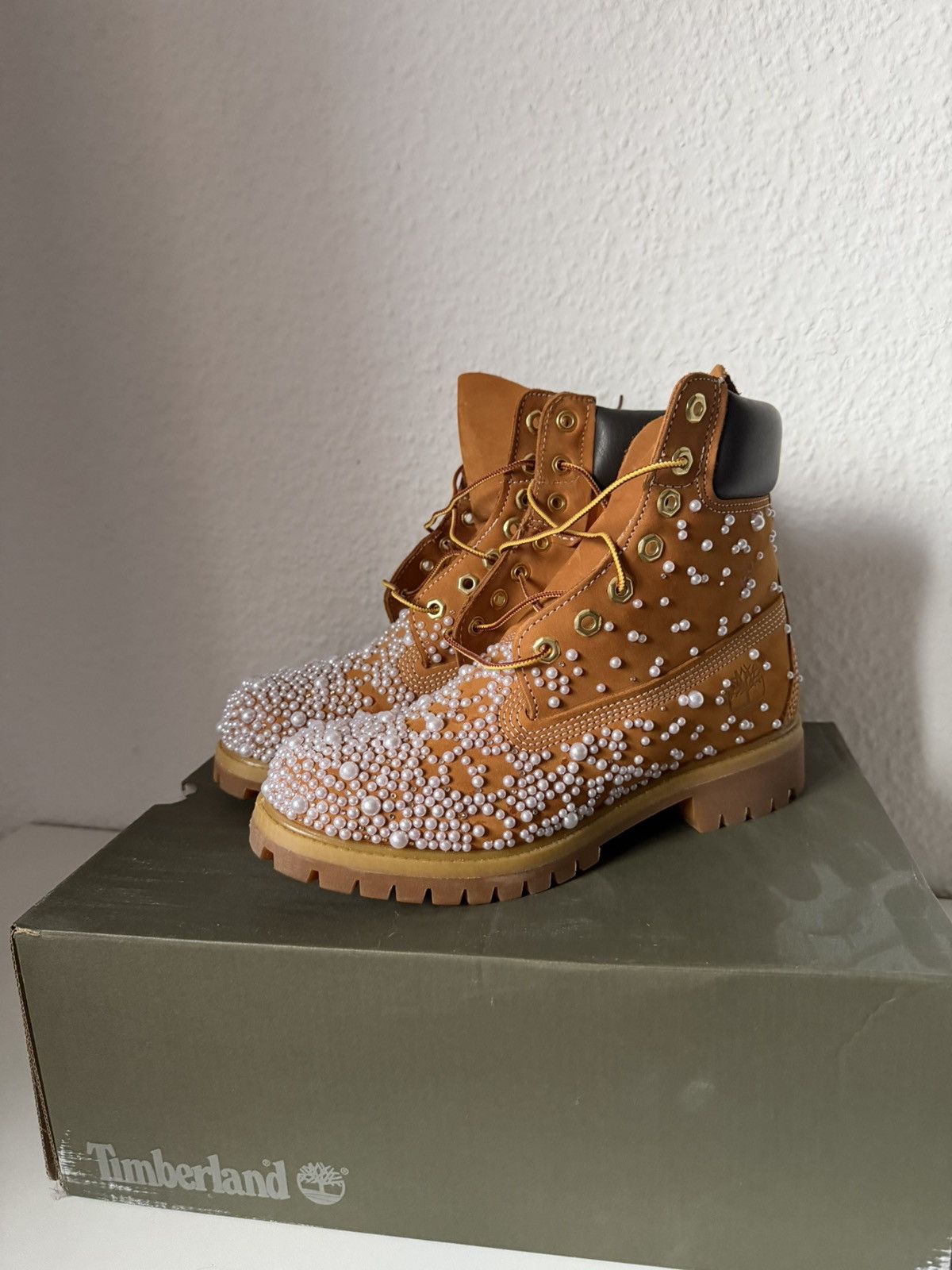 Timberland Timberland x Matthias Gollin Pearl Timberland Size US 6.5 / EU 39-40 - 1 Thumbnail