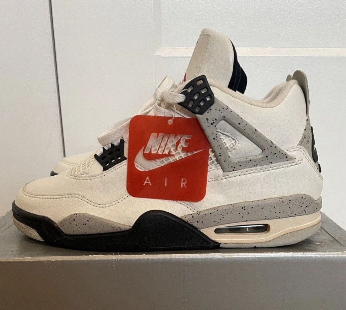 Jordan Brand 1999 Air Jordan 4 White Cement Size US 8.5 / EU 41-42 - 1 Thumbnail