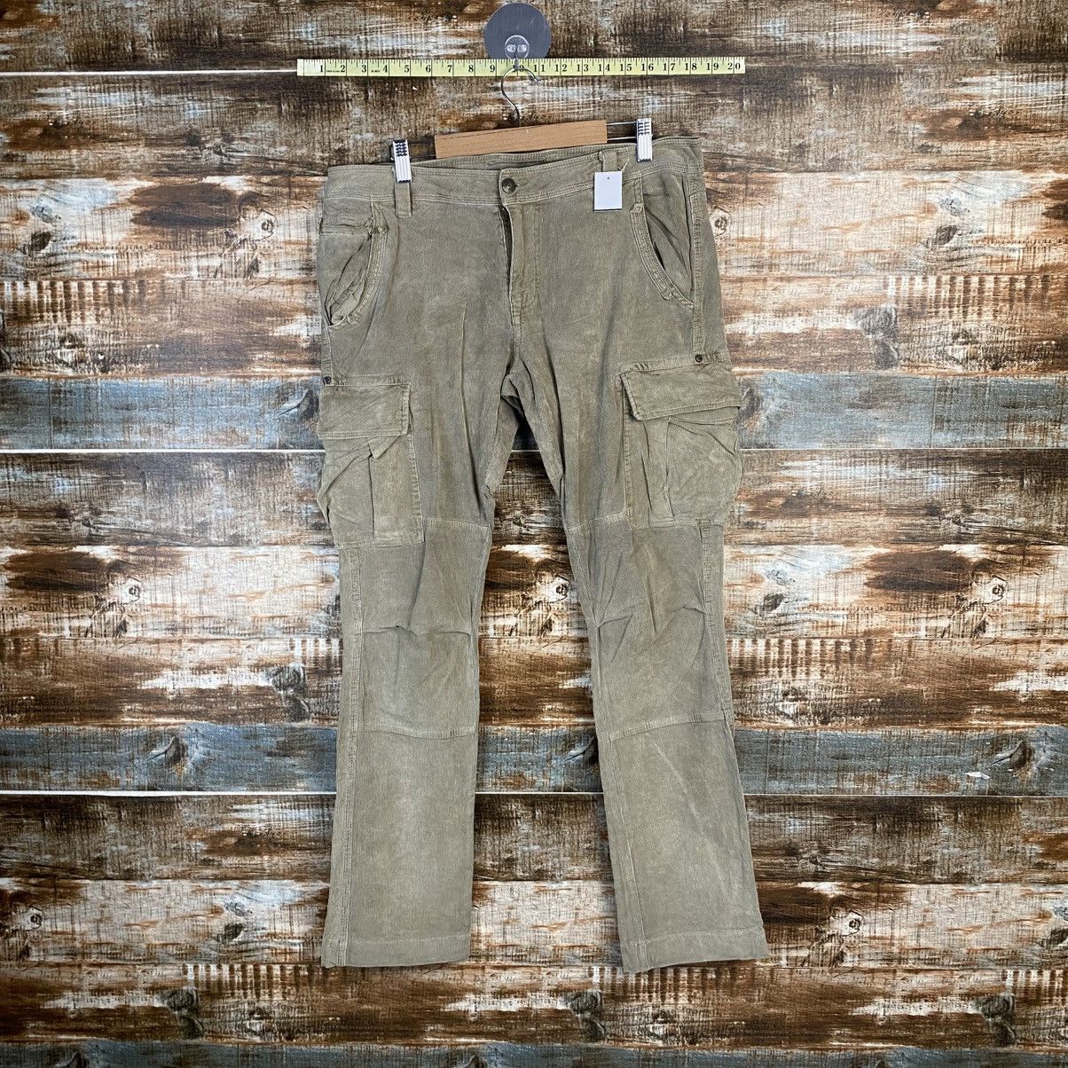 Jimmy Taverniti DL Jimmy Taverniti Beige Cargo Multipocket Pants #C1220 Size US 31 - 1 Thumbnail