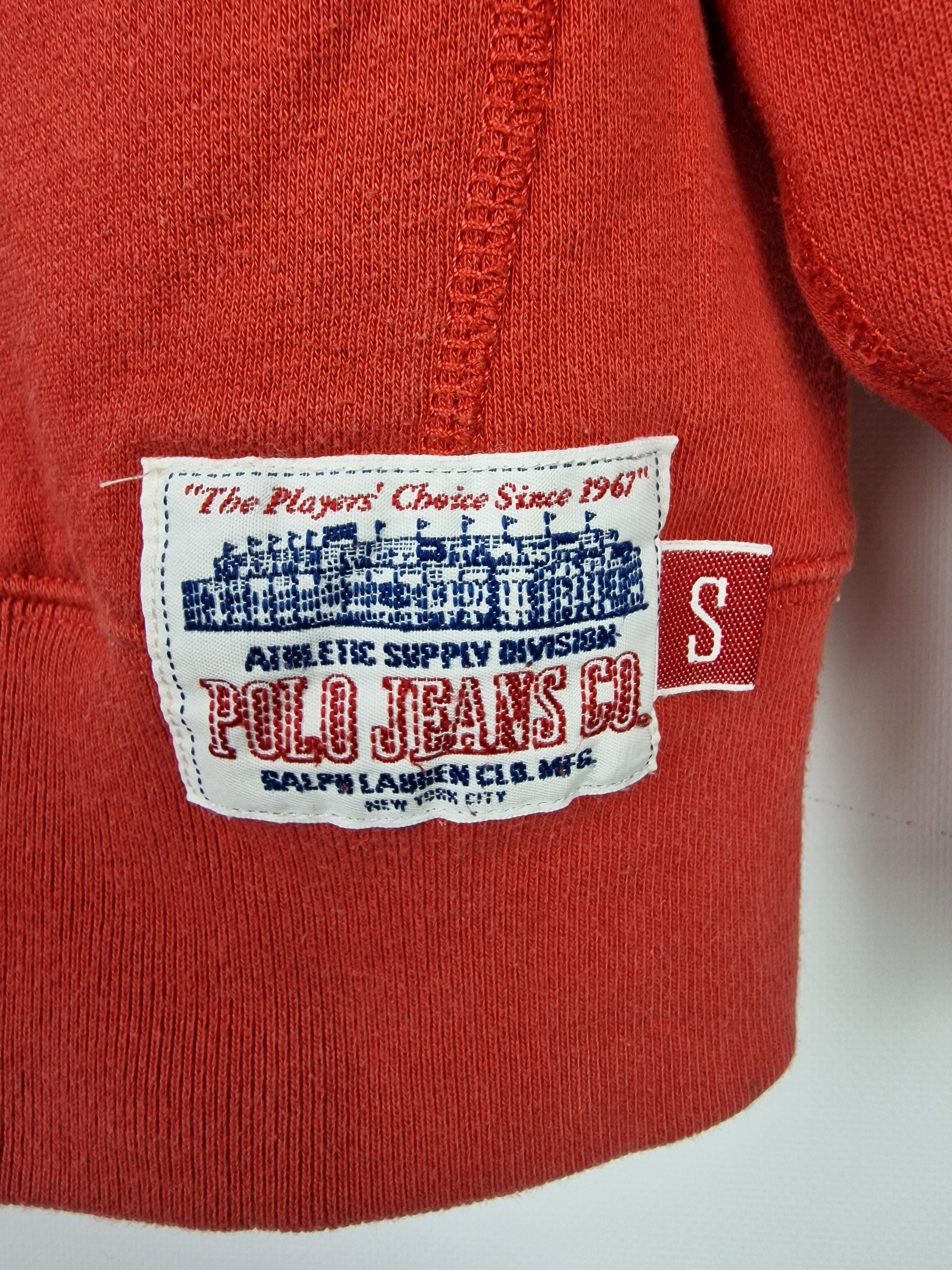 Polo Ralph Lauren Polo Jeans Co Ralph Lauren Red Hoodie S | Vintage Full-Zip Size US S / EU 44-46 / 1 - 4 Thumbnail