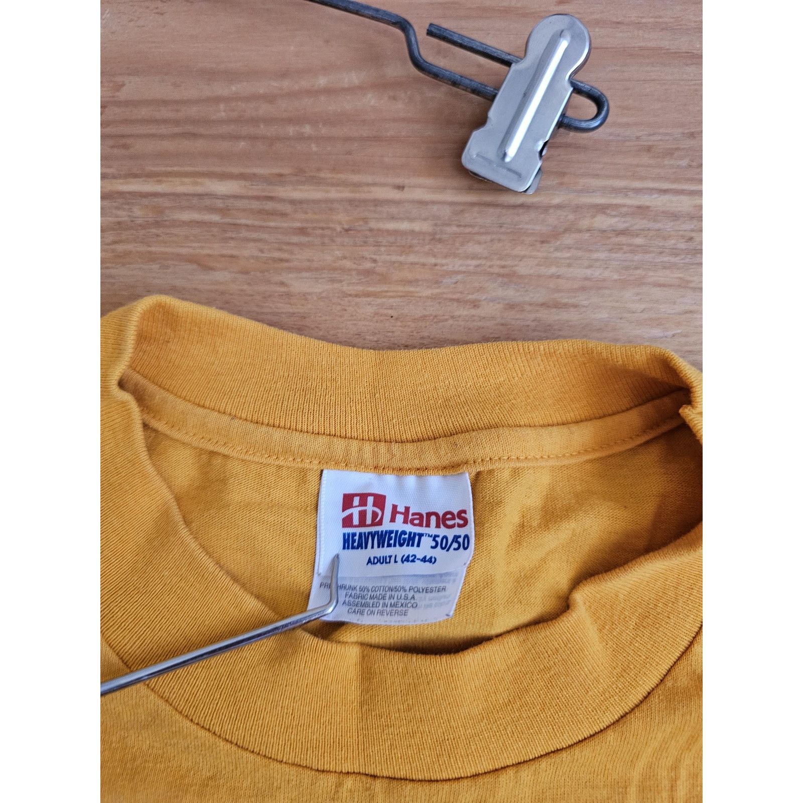 Hanes Air Force Army Air Forces Logo Yellow Gold Blue T-shirt Sz L Size US L / EU 52-54 / 3 - 3 Thumbnail