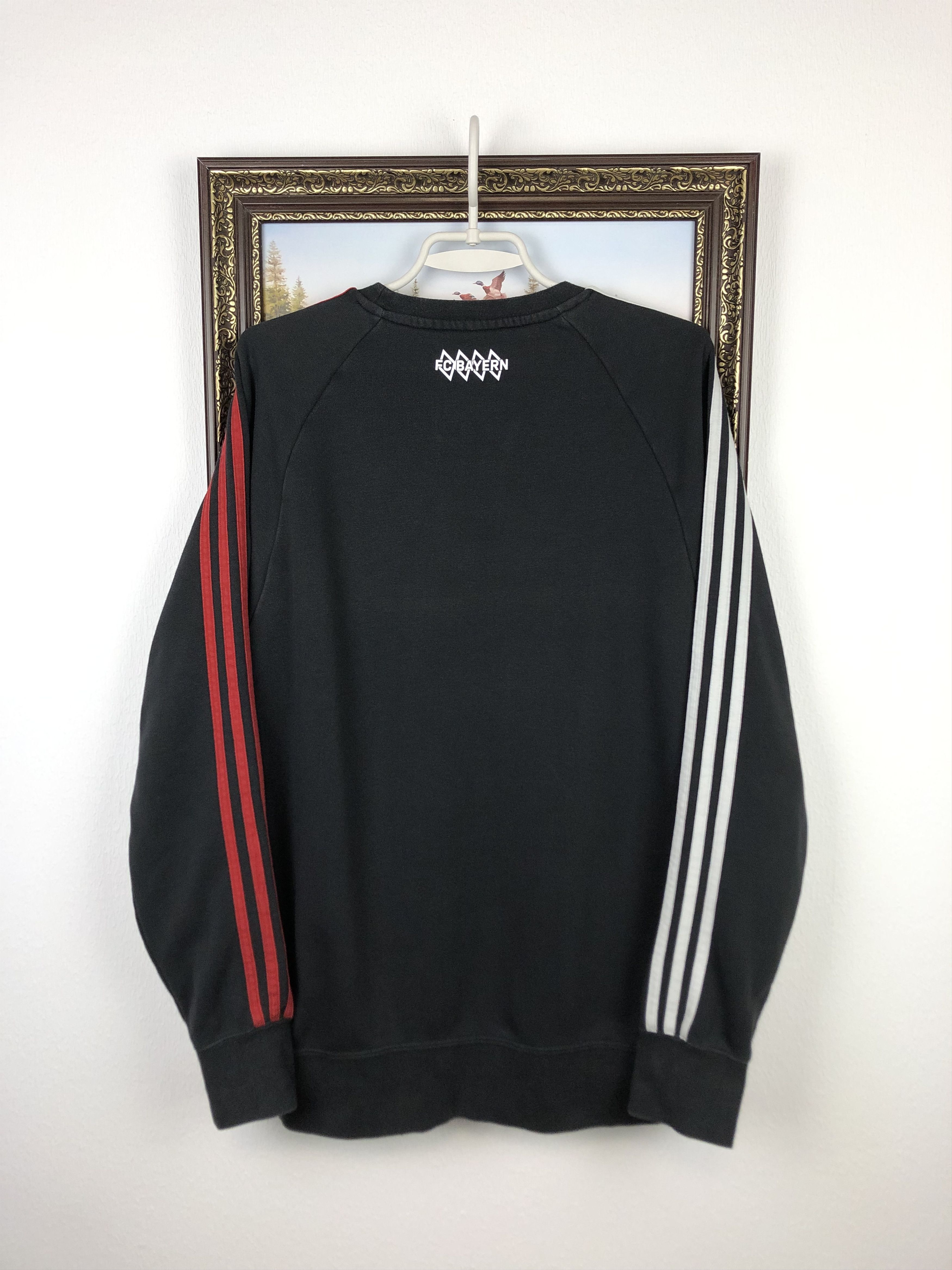 Adidas Adidas Bayern Munich Football Sweatshirt Black Soccer Track Size US M / EU 48-50 / 2 - 6 Thumbnail
