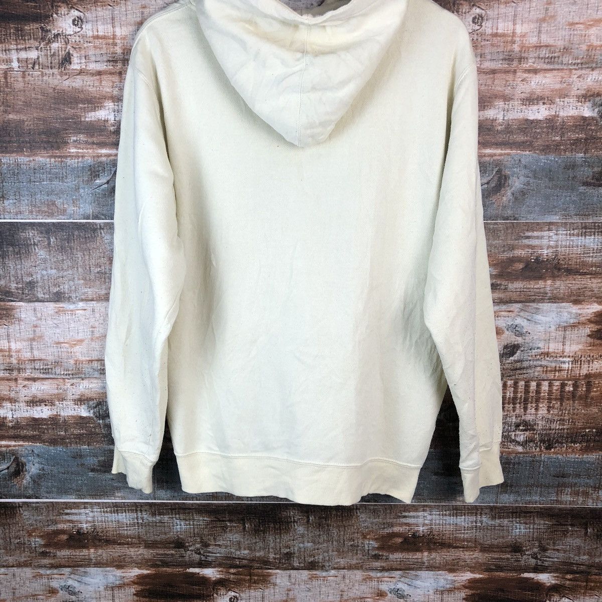 Japanese Brand The First Wave Crem Hoodie sweater #A2038 Size US L / EU 52-54 / 3 - 15 Thumbnail