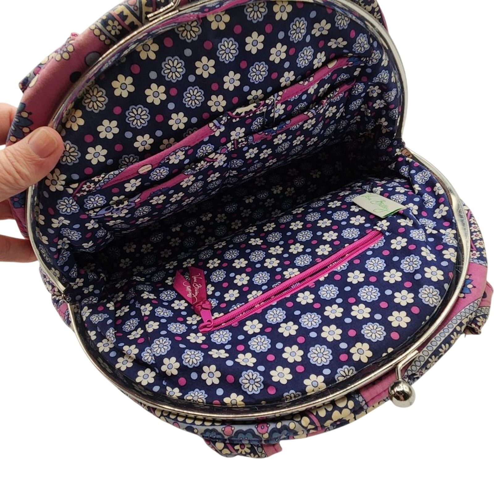 Vera Bradley Vera Bradley Quilted Paisley Clasp-Top Handbag Size ONE SIZE - 4 Thumbnail