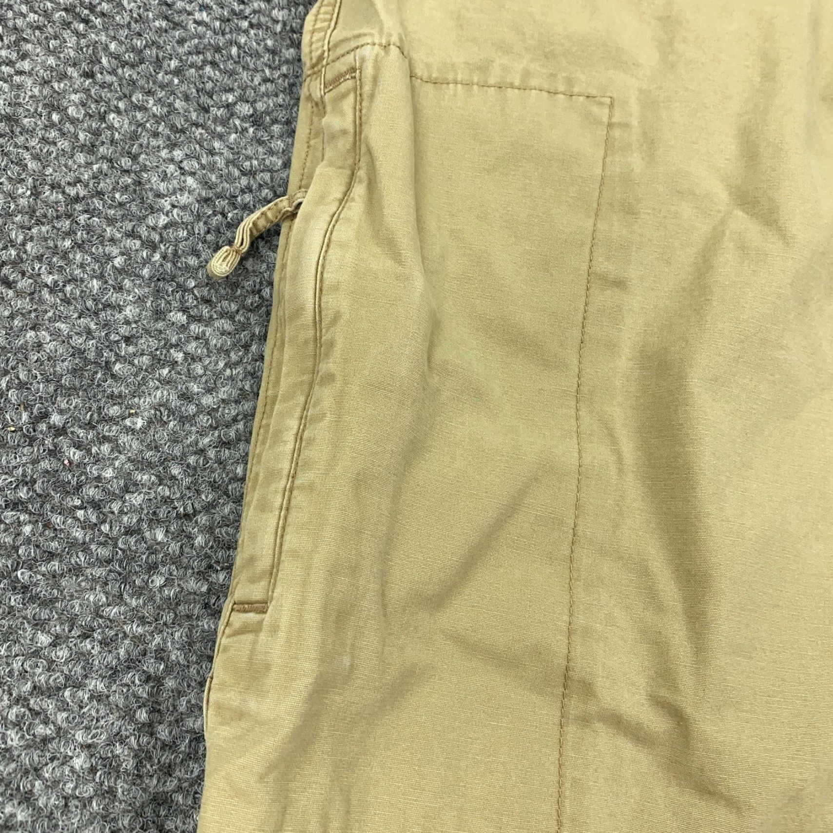 Vintage VINTAGE Columbia Cargo Pants Mens 38 Khaki Beige 32" Inseam Relaxed Fit Canvas Workwear Straight Men's Pants Size US 38 / EU 54 - 3 Thumbnail
