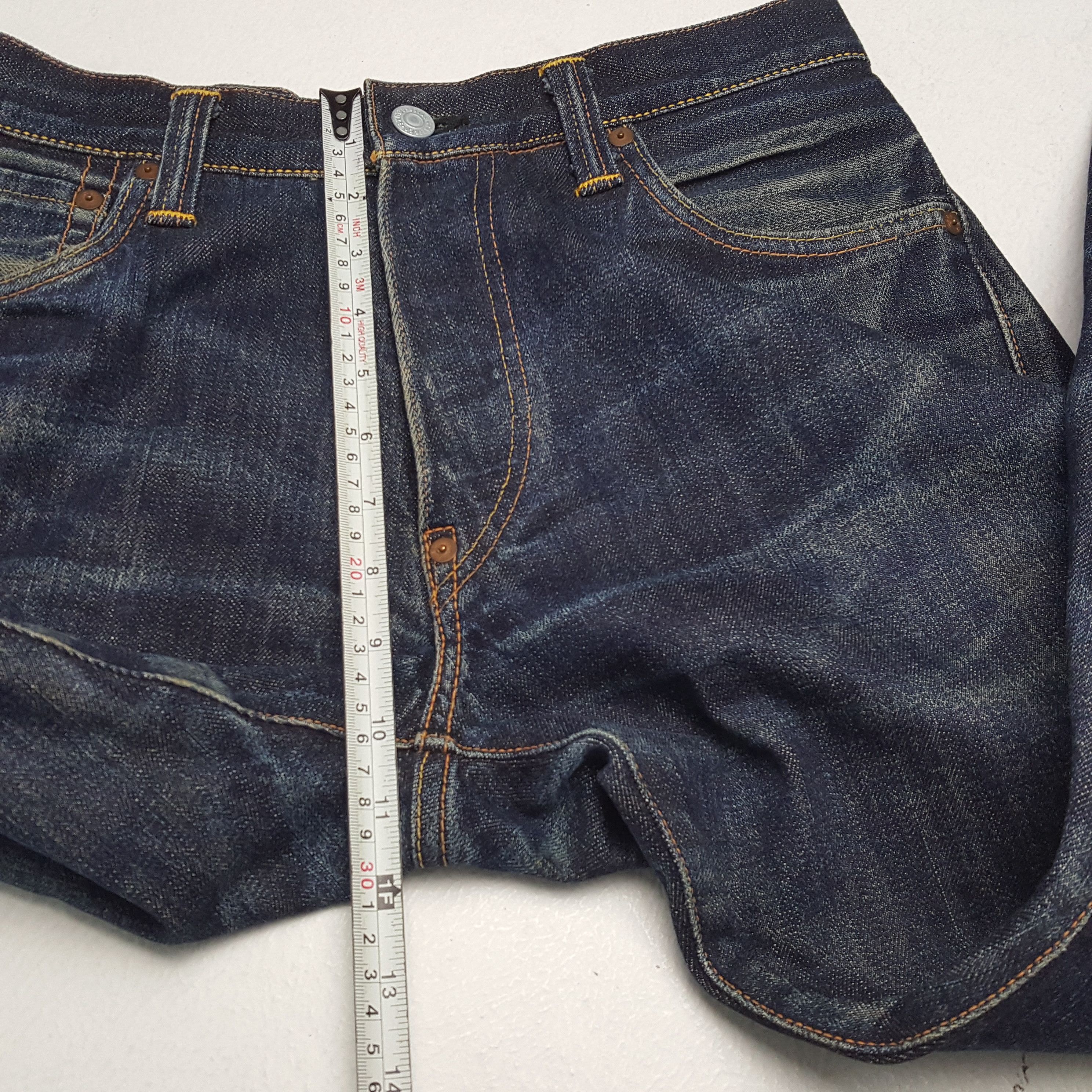 Evisu × Japanese Brand × Vintage EVISU Jeans Japanese Brand Streetwear Custom Daicock Style Size US 29 - 7 Thumbnail