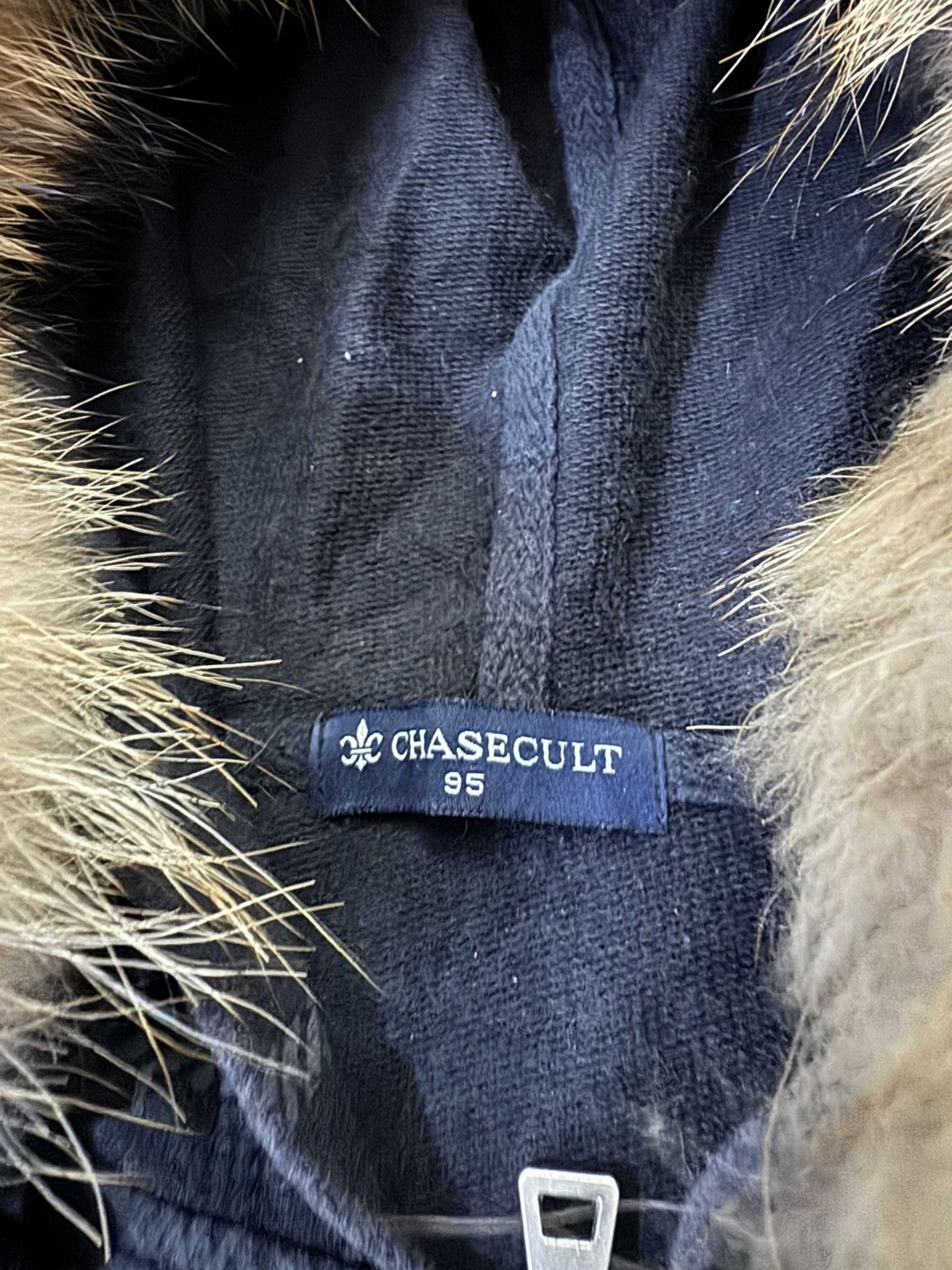 Japanese Brand CHAGE CULT HERITAGE DIAMOND STYLE WITH FUR HOODIE Size US M / EU 48-50 / 2 - 7 Thumbnail